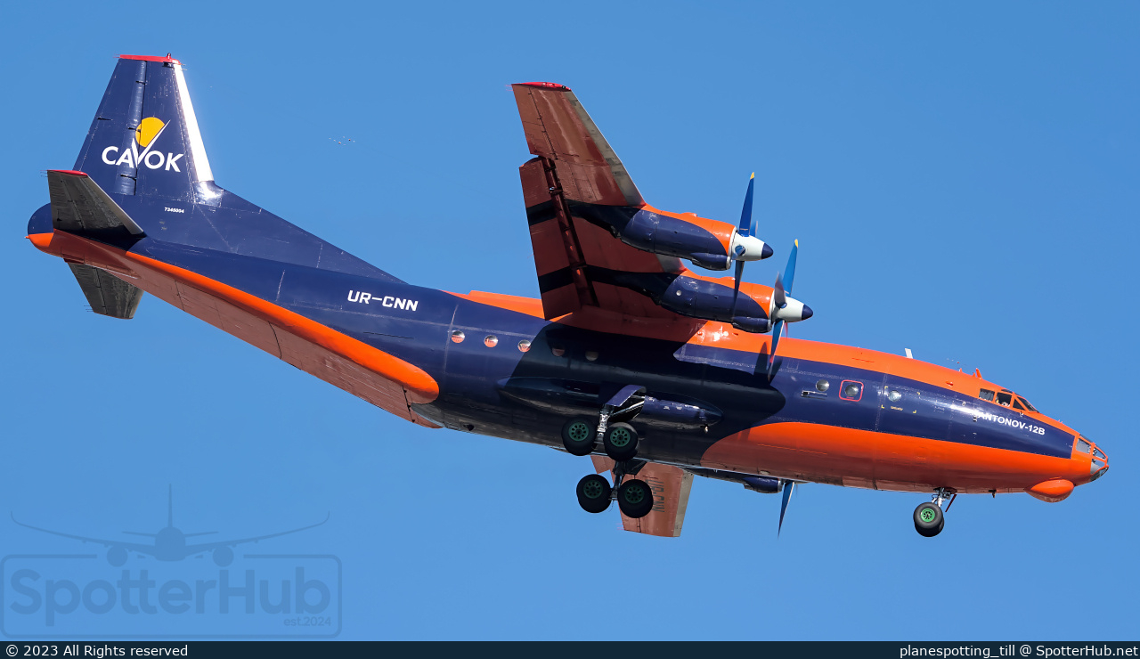 Photo of UR-CNN - Antonov An-12B operated by Cavok Air