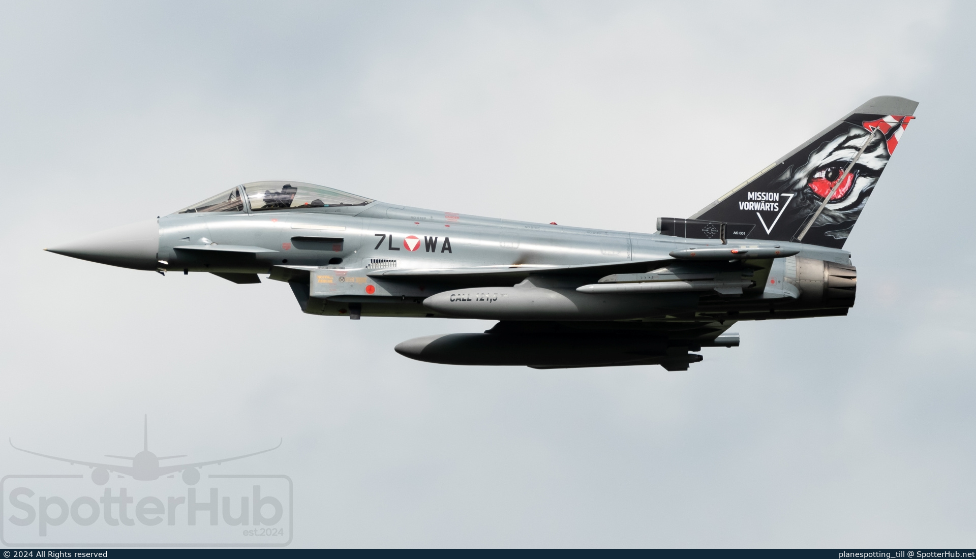 Photo of 7L-WA - Eurofighter Typhoon EF-2000 operated by Austrian Air Force