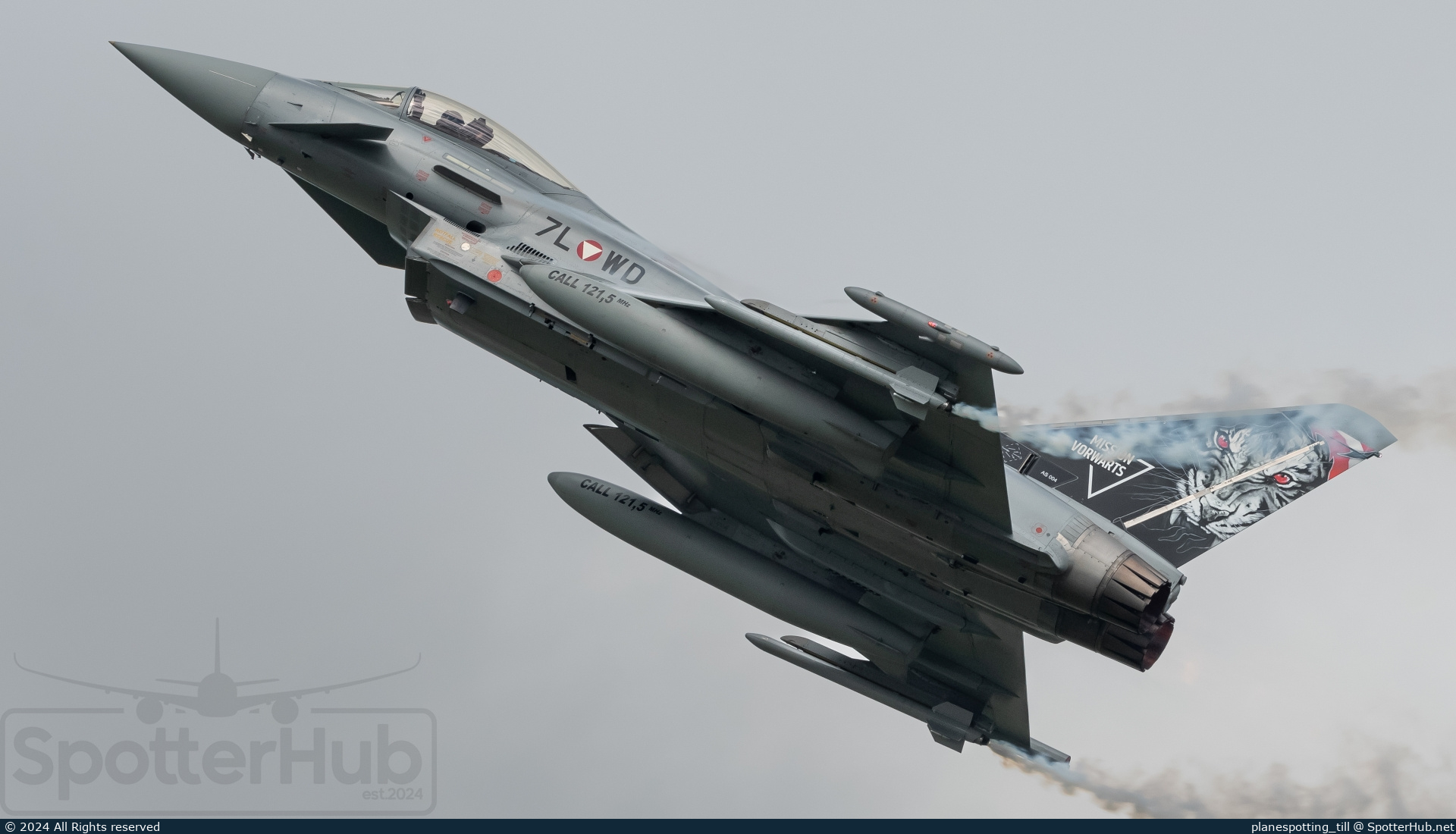 Photo of 7L-WD - Eurofighter Typhoon EF-2000 operated by Austrian Air Force