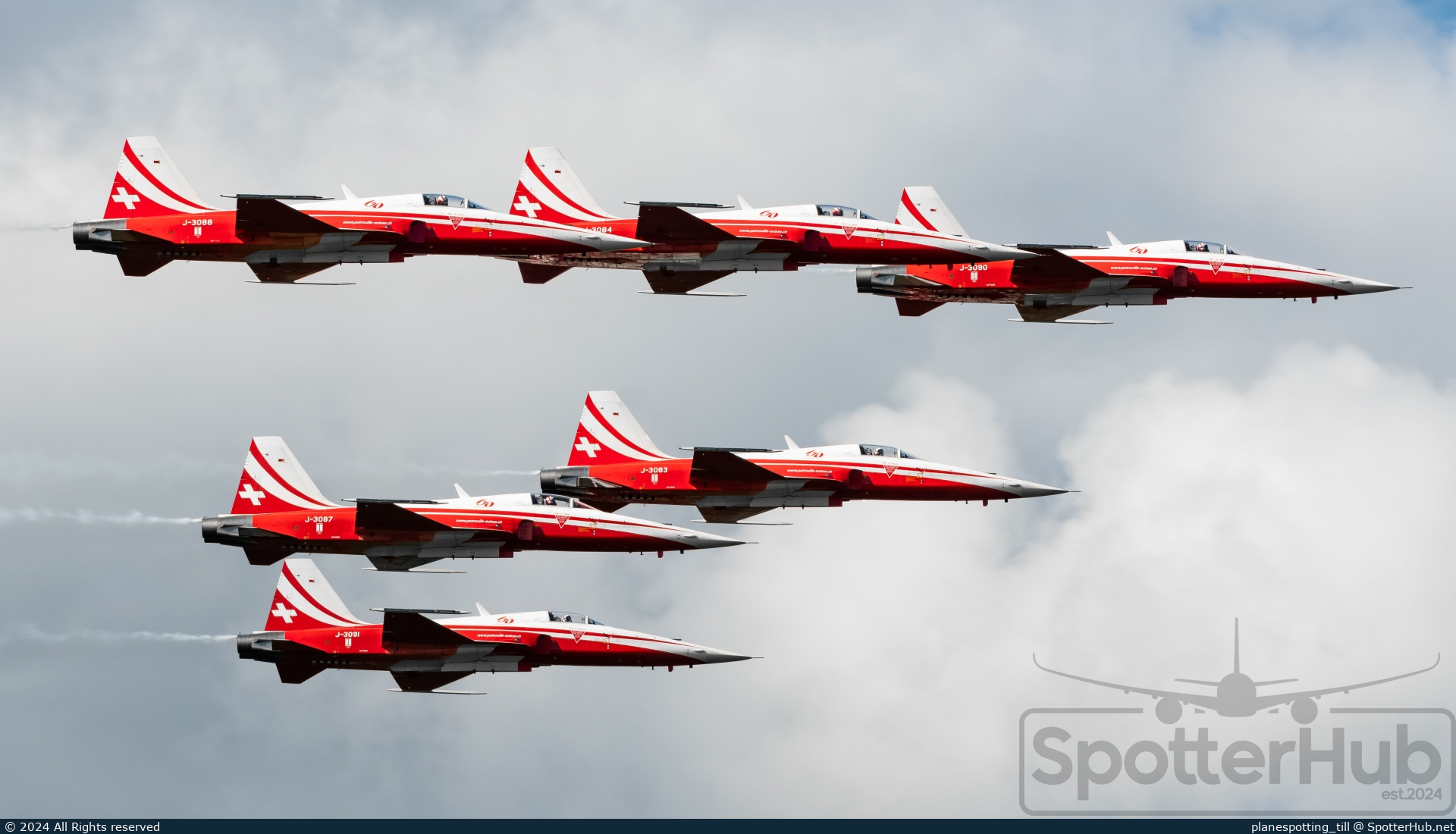 Photo of J-3090 - Northrop F-5E Tiger II operated by Swiss Air Force