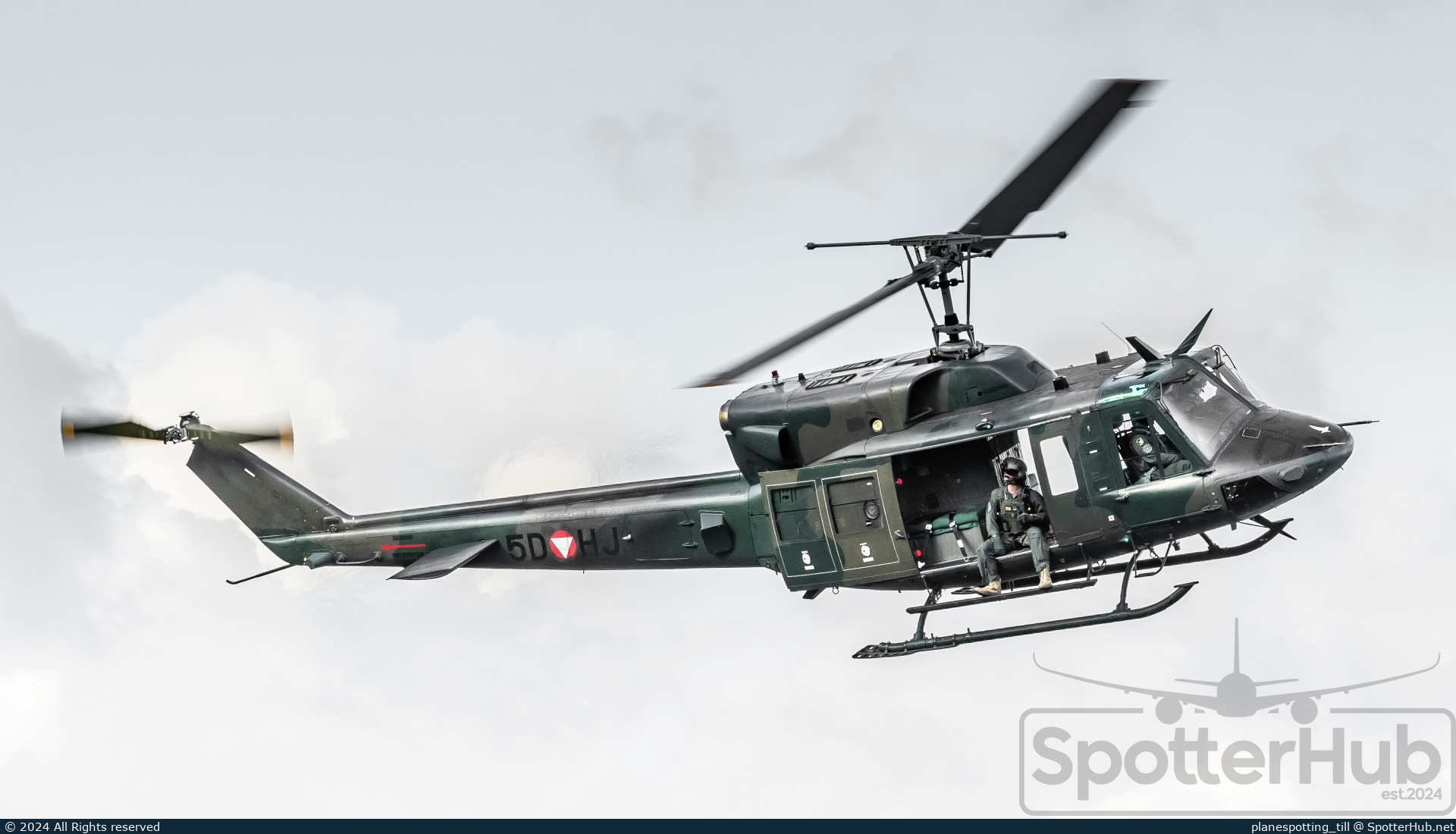 Photo of 5D-HJ - Agusta-Bell AB-412 operated by Austrian Air Force