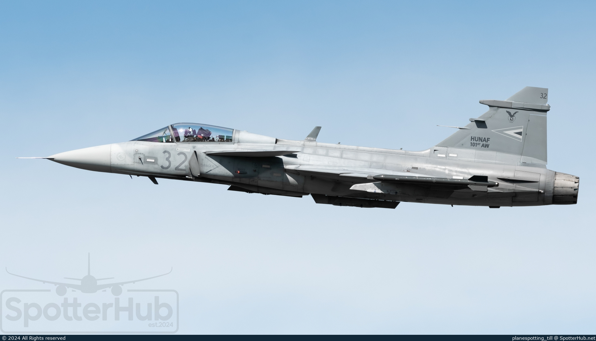 Photo of 32 - Saab JAS 39C Gripen operated by Hungarian Air Force