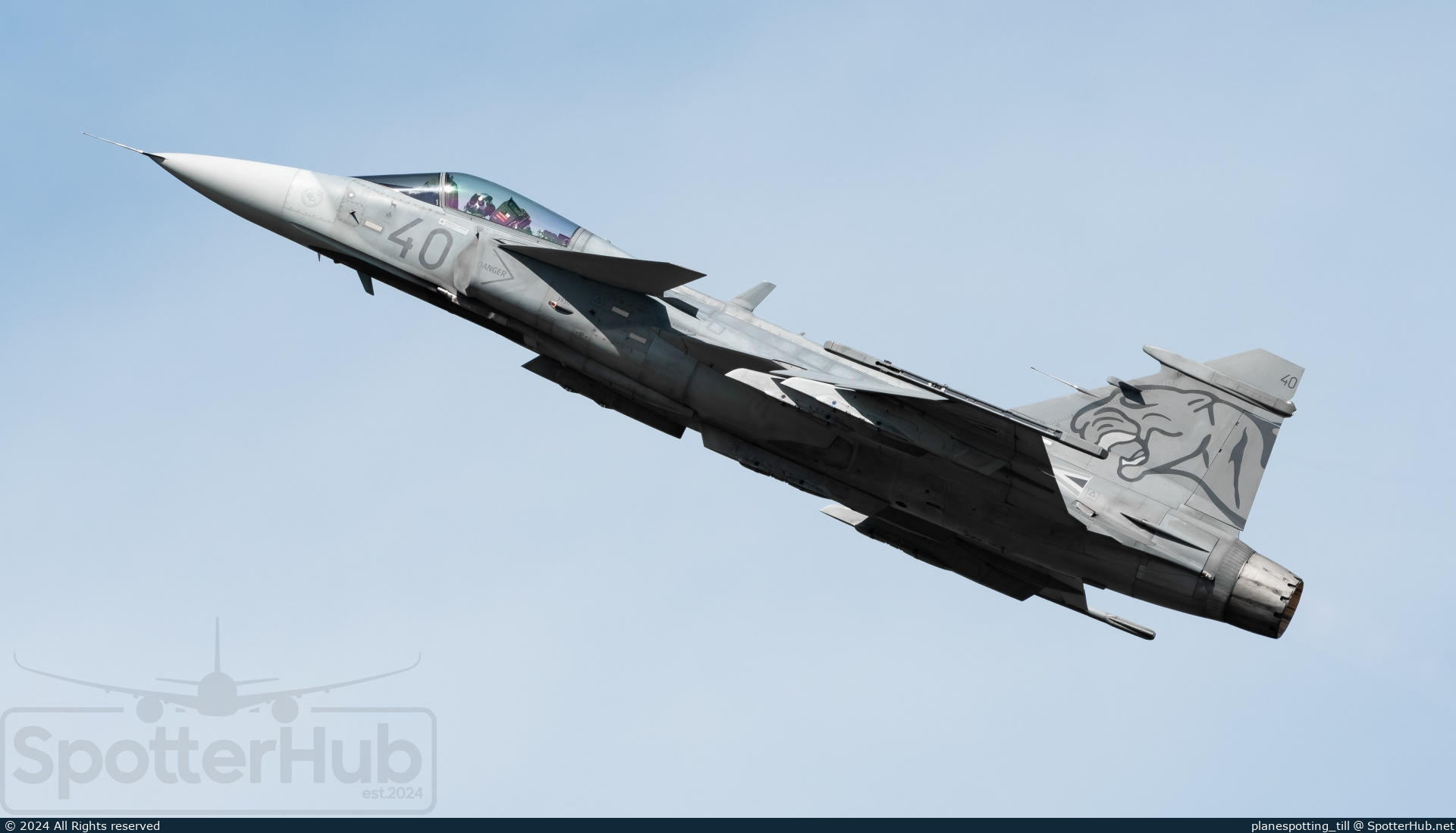 Photo of 40 - Saab JAS 39C Gripen operated by Hungarian Air Force