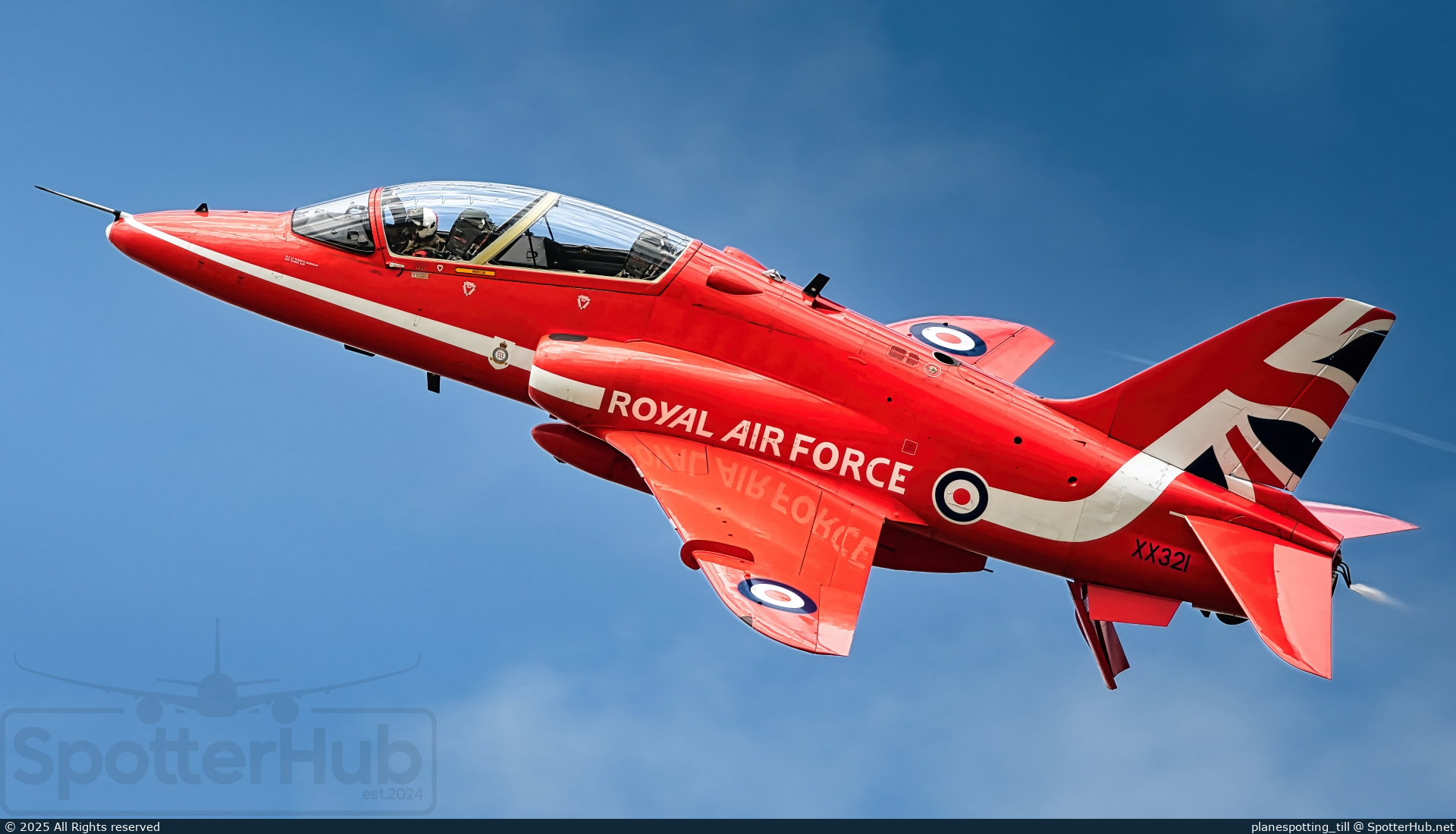 Photo of XX321 - British Aerospace Hawk T1A operated by Royal Air Force