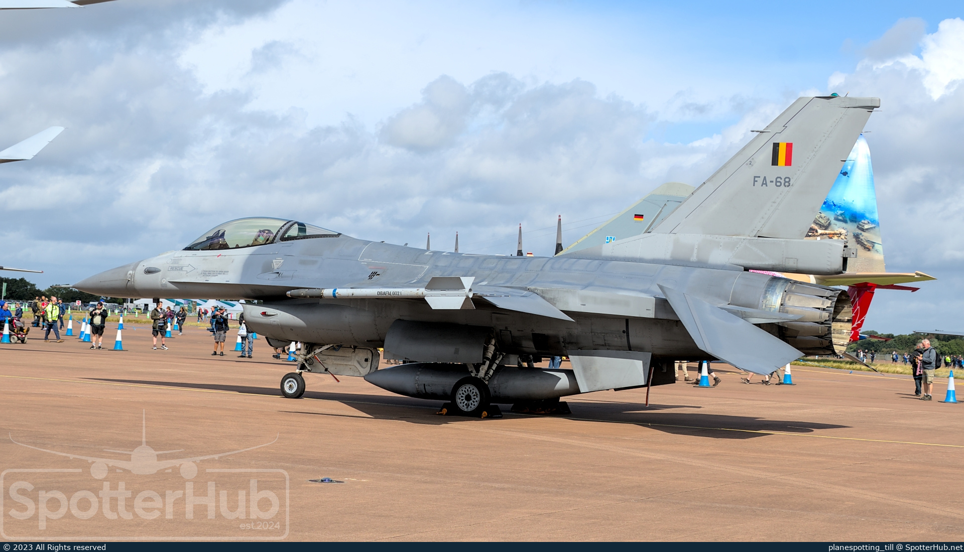 Photo of FA-68 - General Dynamics F-16AM Fighting Falcon operated by Belgian Air Force