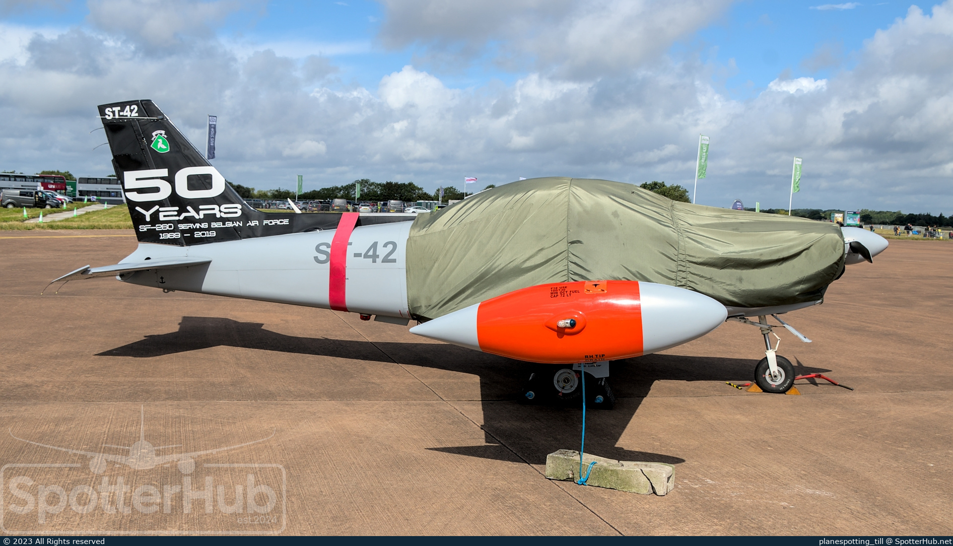 Photo of ST-42 - SIAI-Marchetti SF.260D operated by Belgian Air Force