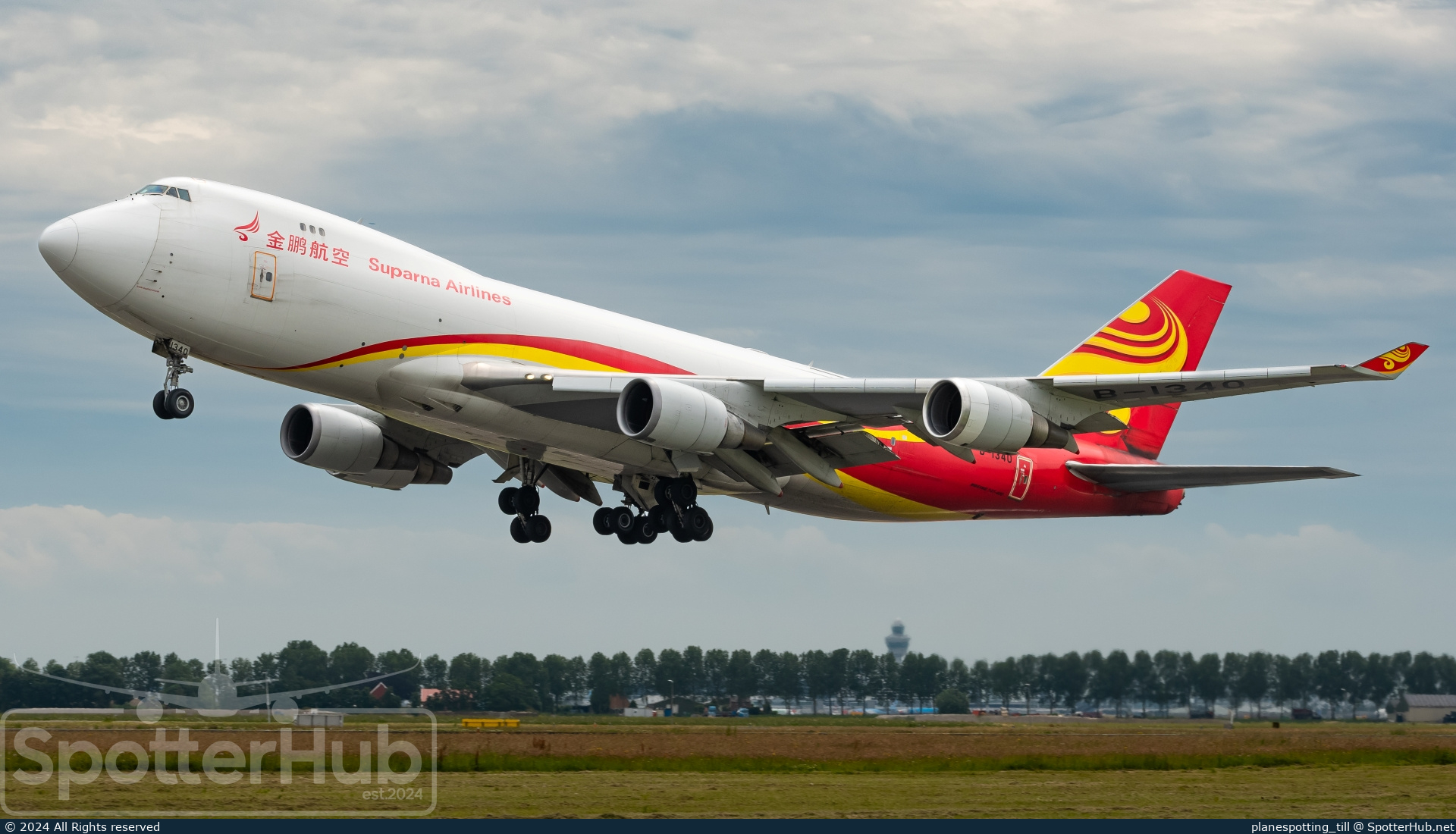 Photo of B-1340 - Boeing 747-4HAF(ER) operated by Suparna Airlines