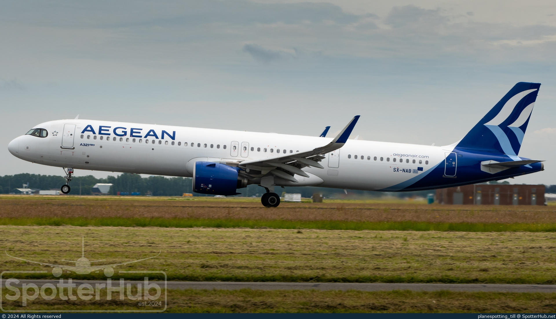 Photo of SX-NAB - Airbus A321-271NX operated by Aegean Airlines