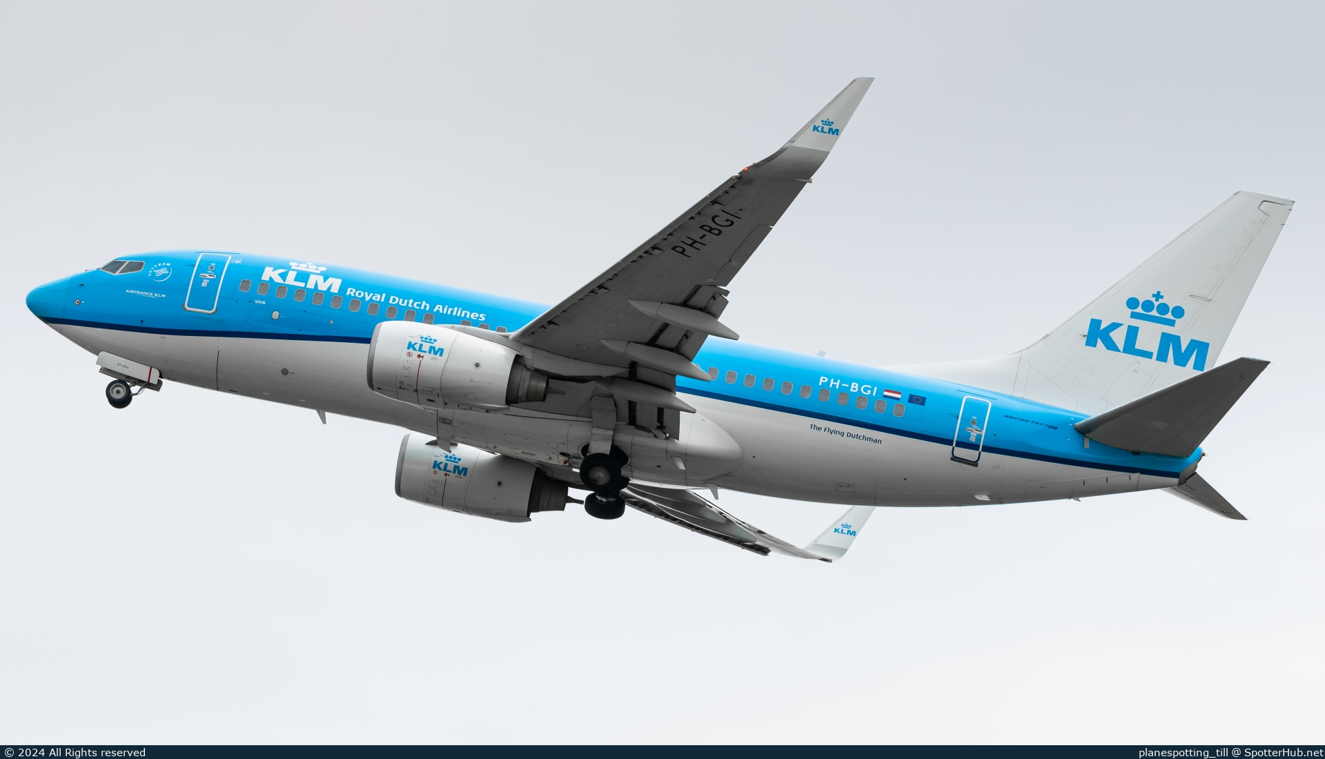Photo of PH-BGI - Boeing 737-7K2 operated by KLM Royal Dutch Airlines