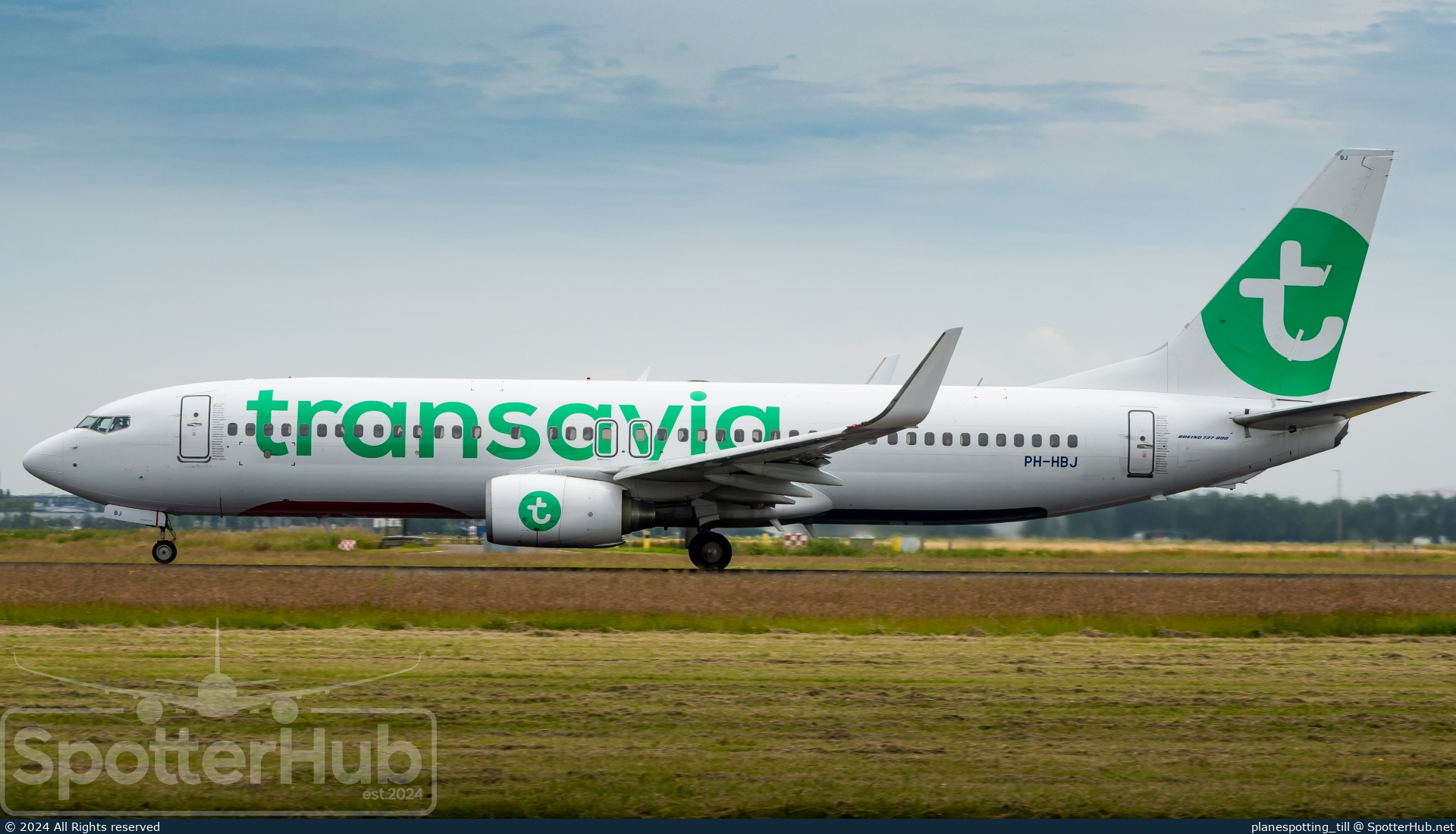 Photo of PH-HBJ - Boeing 737-82R operated by Transavia