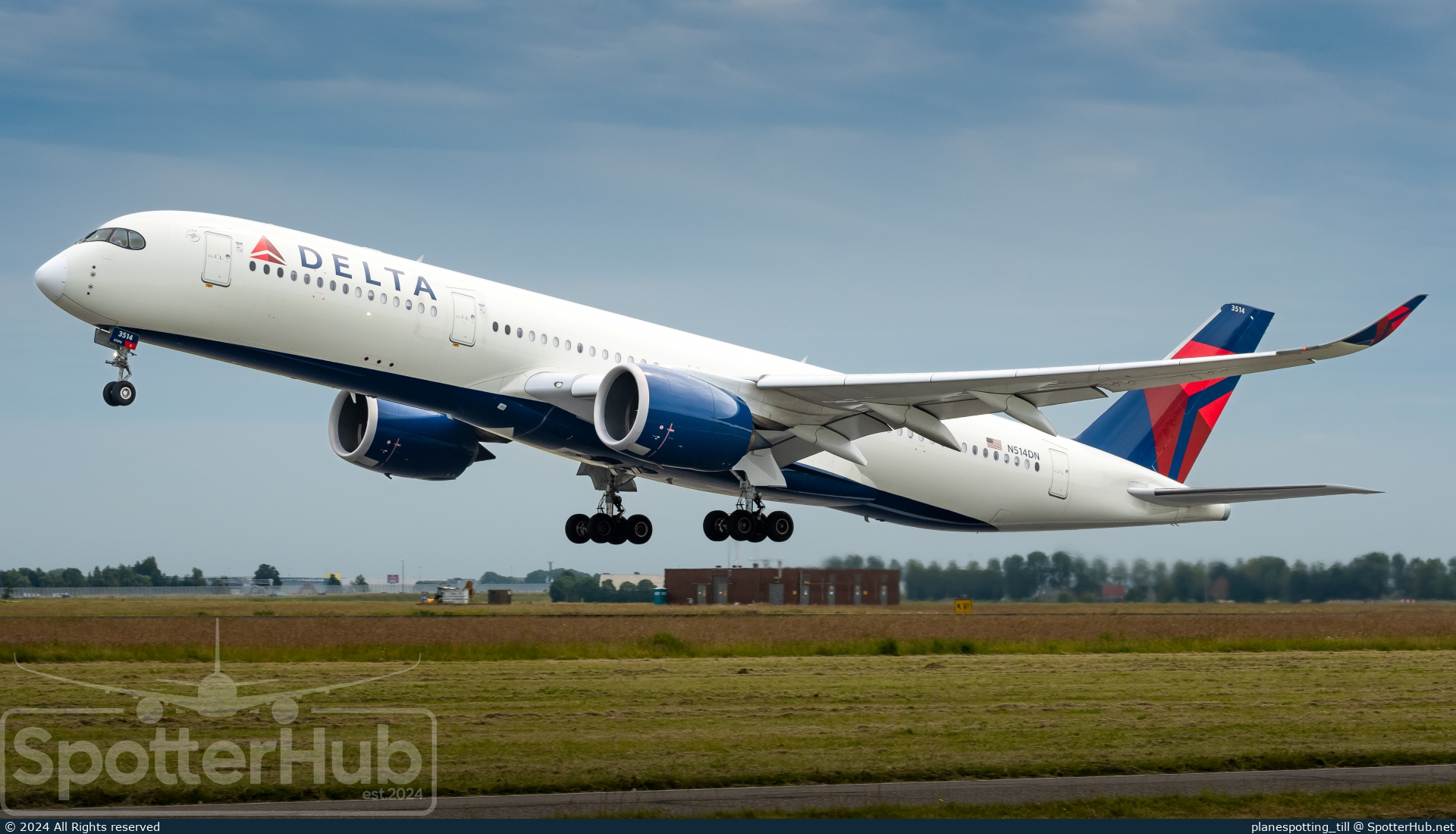 Photo of N514DN - Airbus A350-941 operated by Delta Air Lines