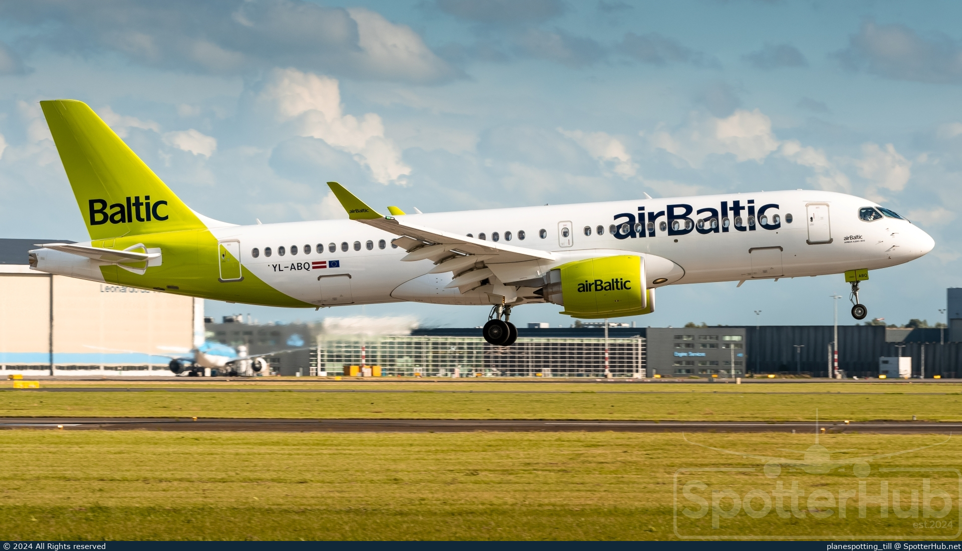 Photo of YL-ABQ - Airbus A220-300 operated by airBaltic