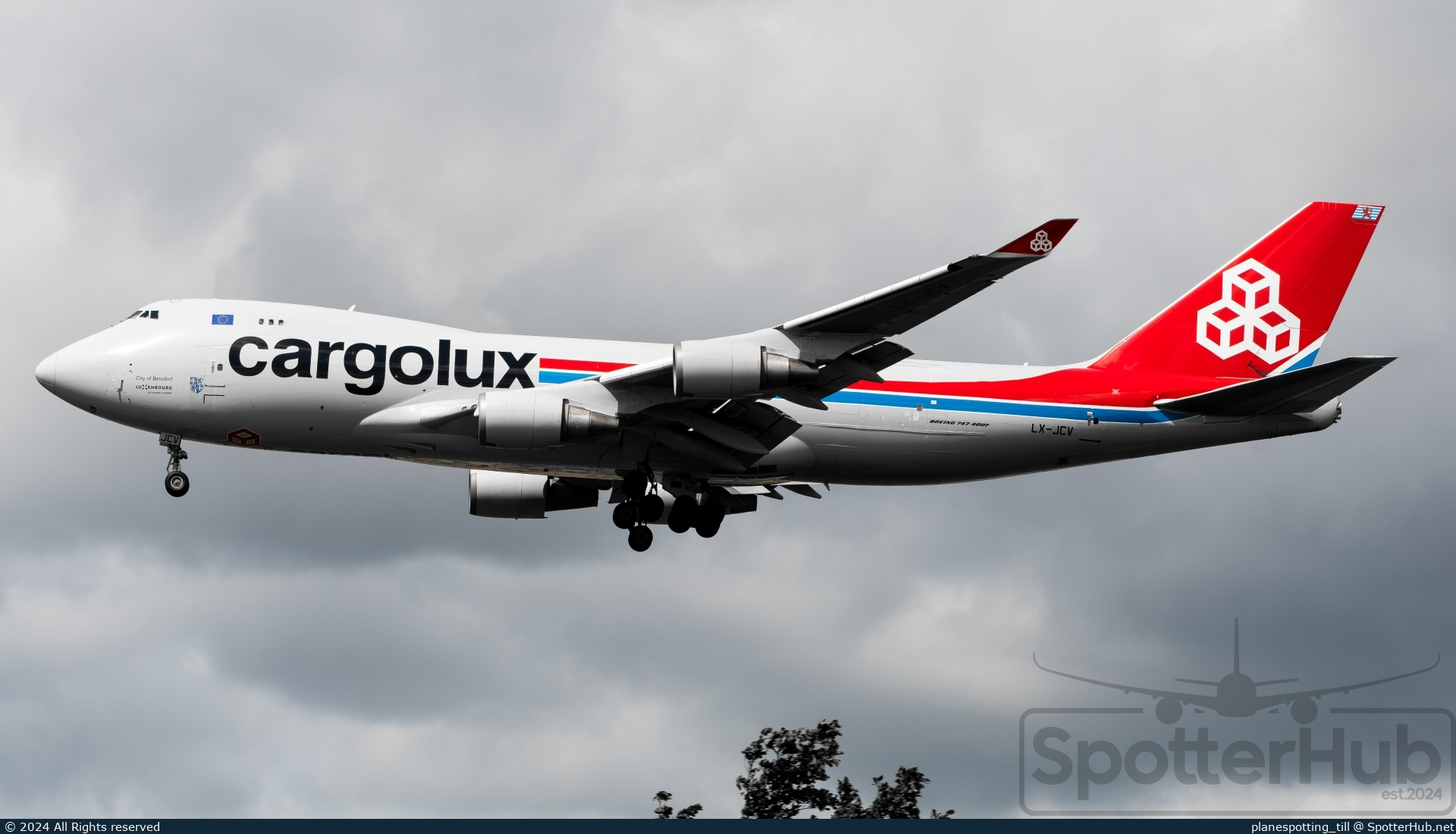 Photo of LX-JCV - Boeing 747-4EVF(ER) operated by Cargolux