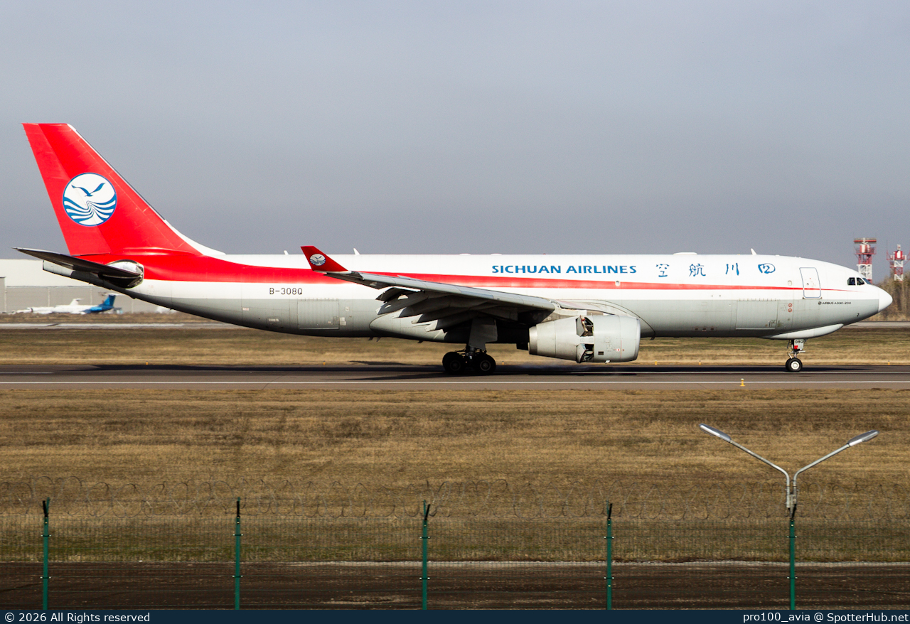 Photo of B-308Q - Airbus A330-243F operated by Sichuan Airlines Cargo