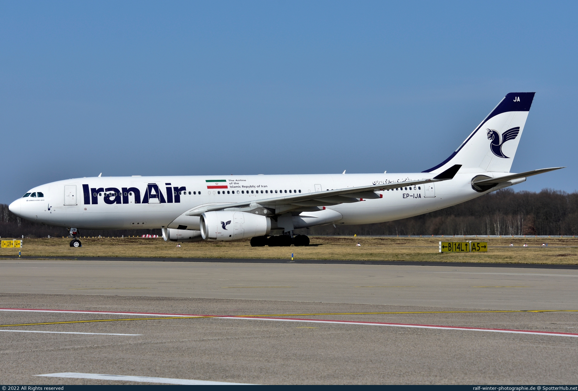 Photo of EP-IJA - Airbus A330-243 operated by Iran Air