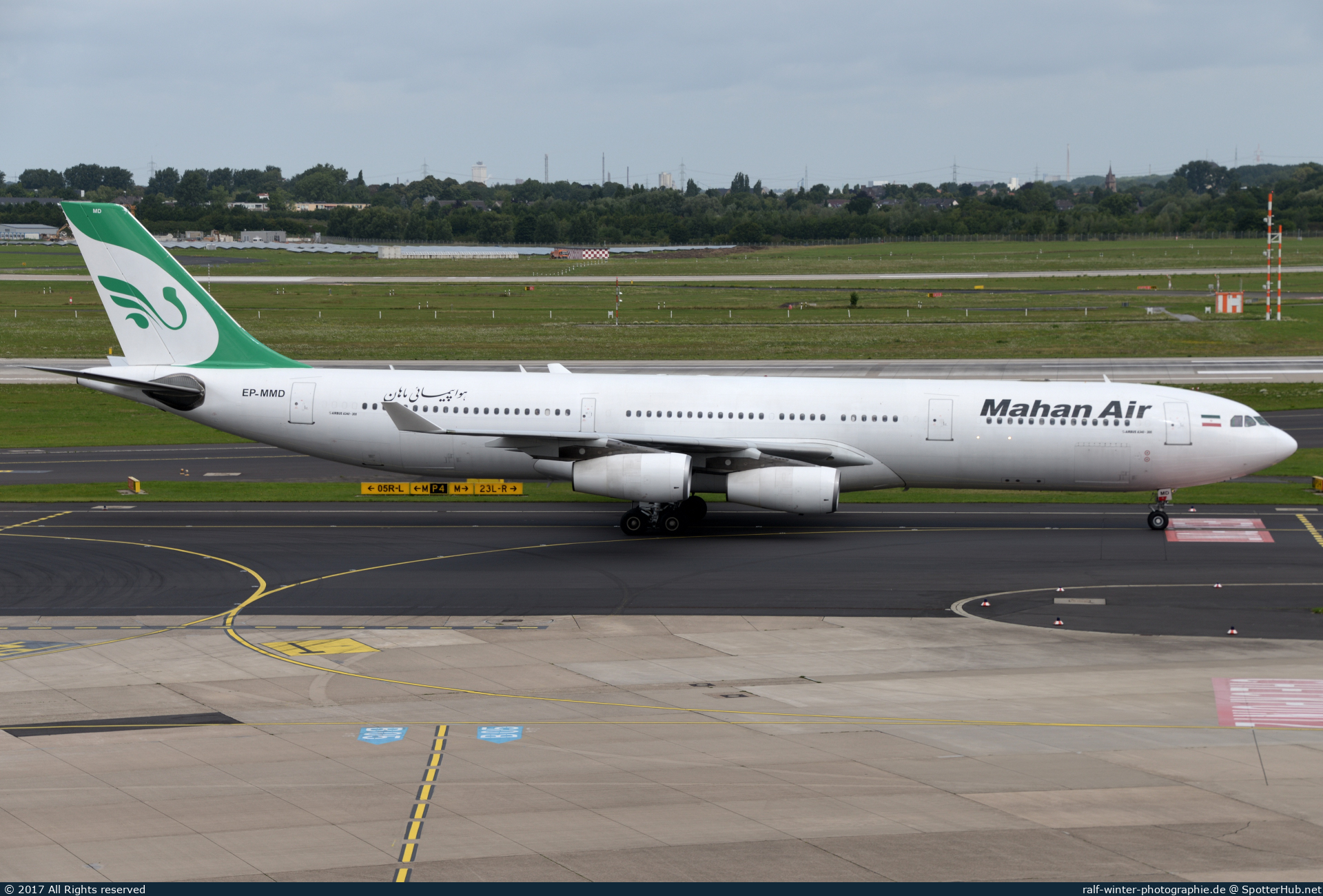 Photo of EP-MMD - Airbus A340-313 operated by Mahan Air
