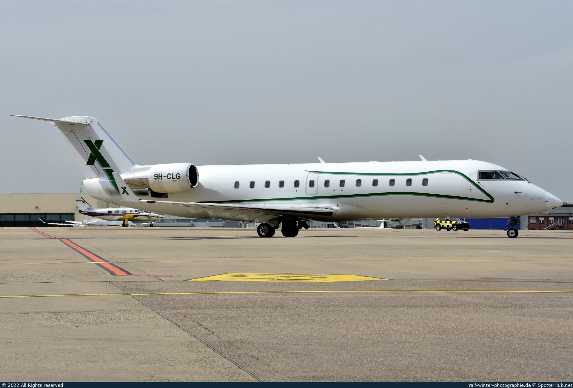 Photo of 9H-CLG - Bombardier Challenger 850 operated by AirX Charter