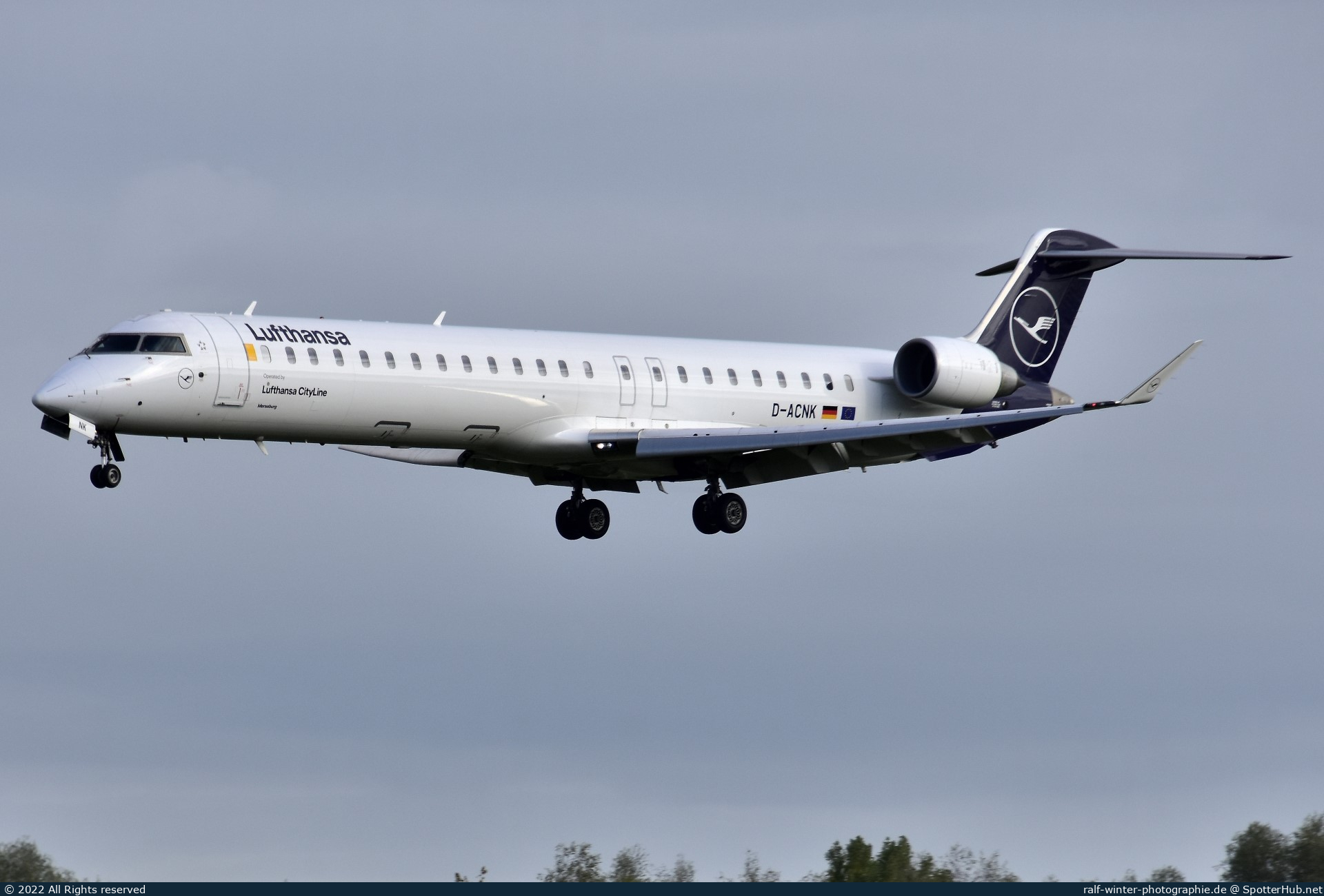 Photo of D-ACNK - Bombardier CRJ-900LR operated by Lufthansa CityLine