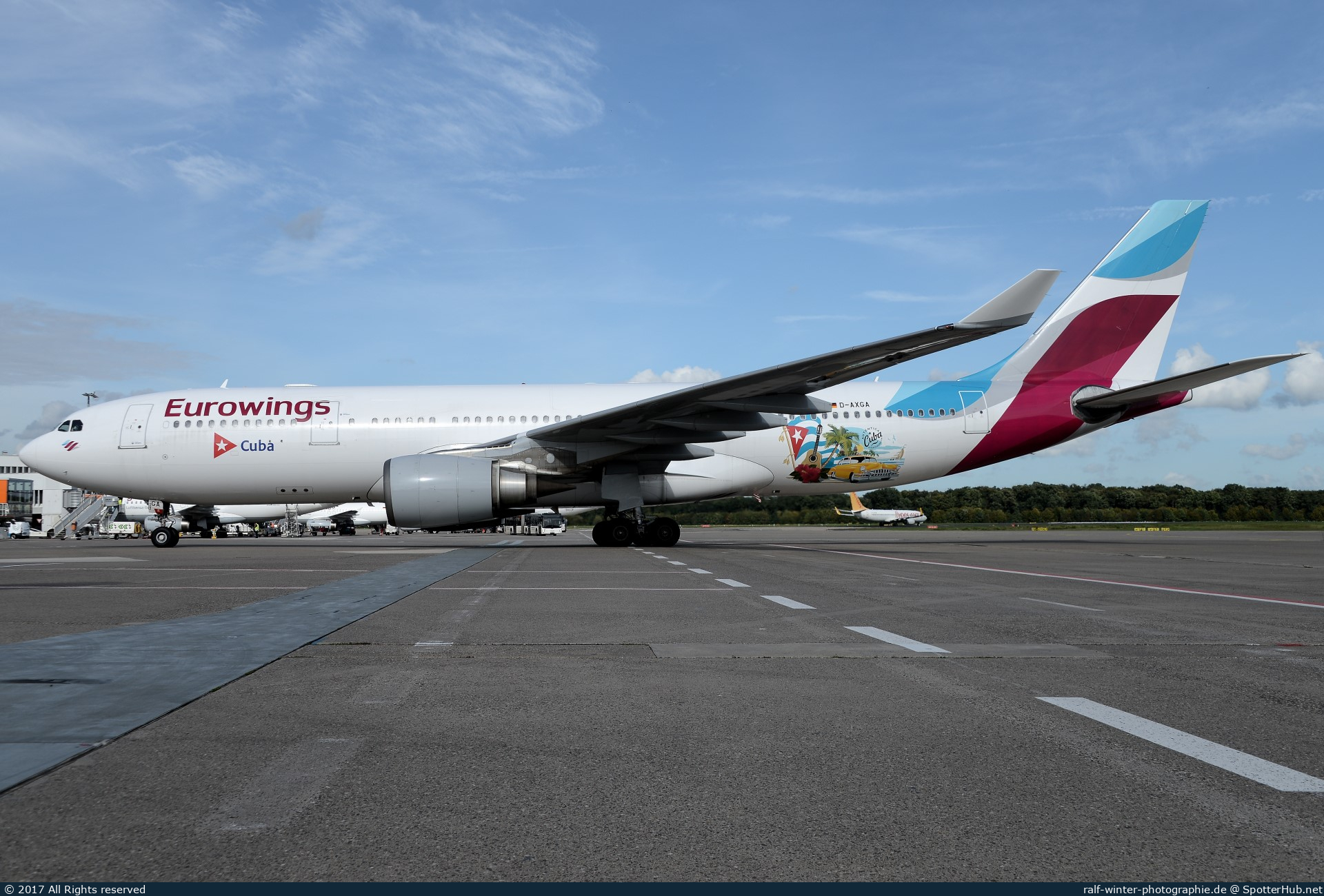 Photo of D-AXGA - Airbus A330-203 operated by Eurowings (opb SunExpress Germany)