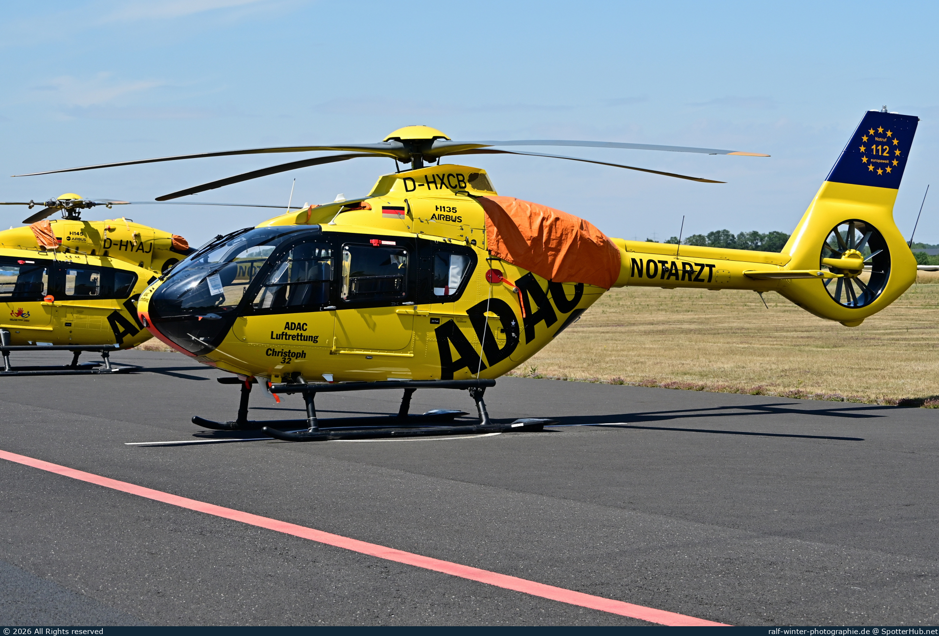 Photo of D-HXCB - Airbus Helicopters H135 operated by ADAC Luftrettung