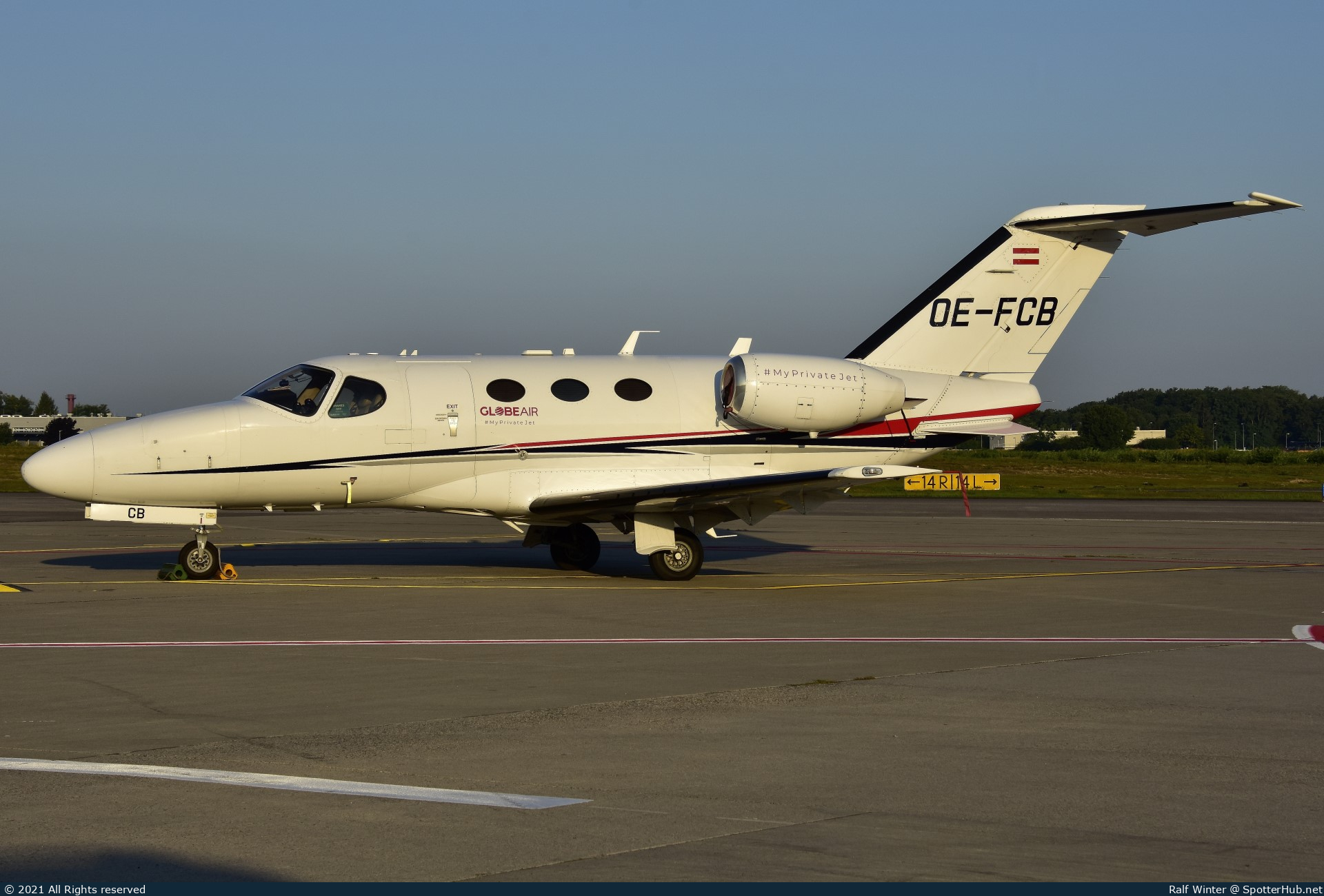 Photo of OE-FCB - Cessna 510 Citation Mustang operated by GlobeAir