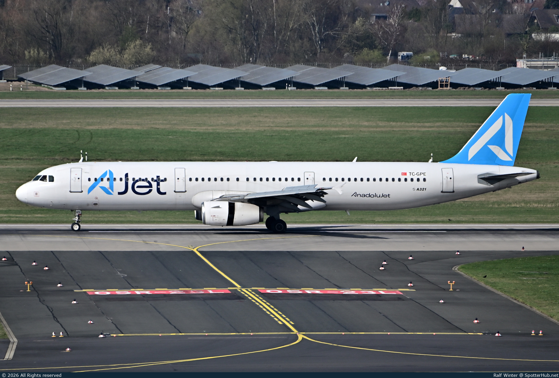 Photo of TC-GPE - Airbus A321-231 operated by AJet (opb BBN Airlines)