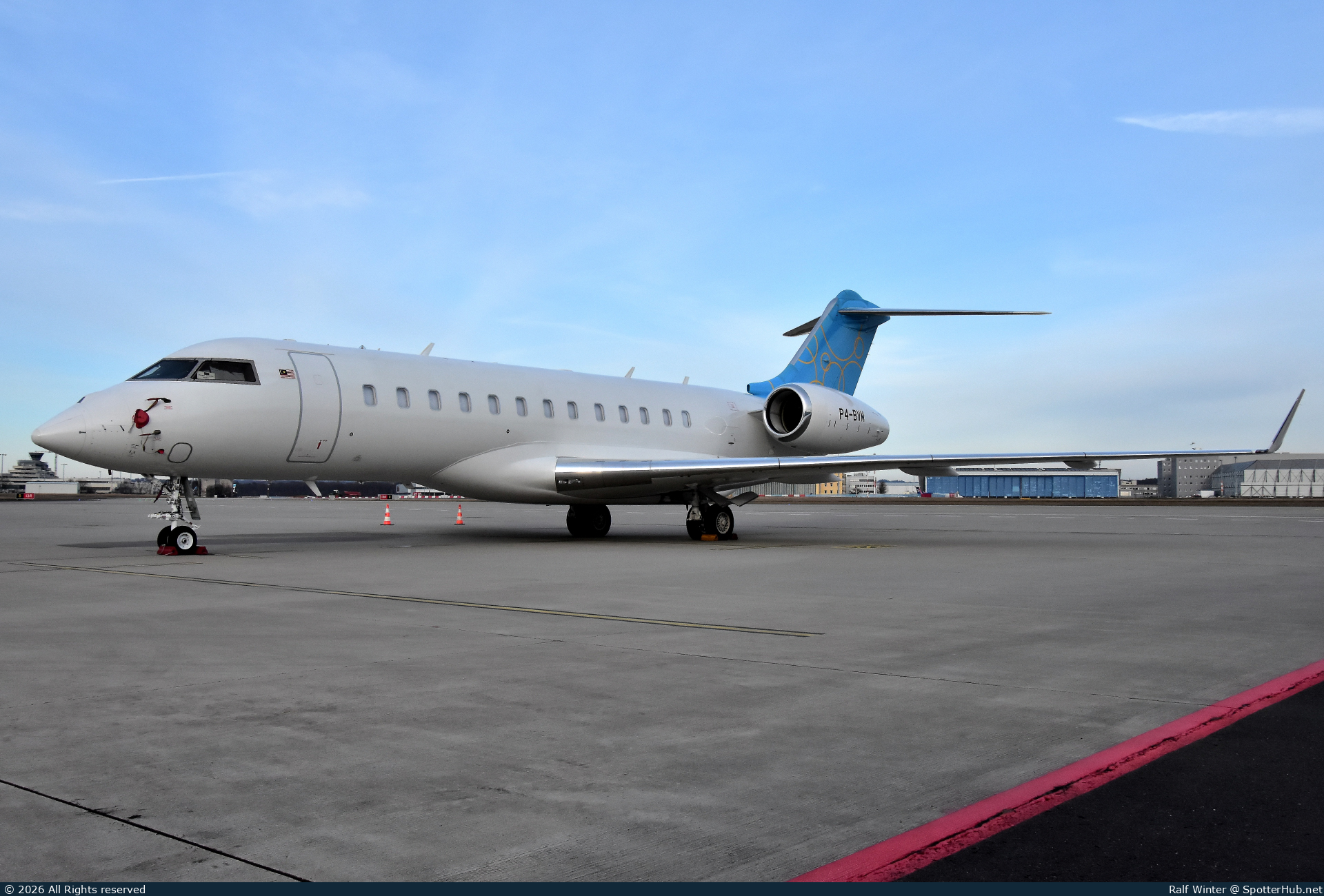 Photo of P4-BVM - Bombardier Global 6000 operated by Private