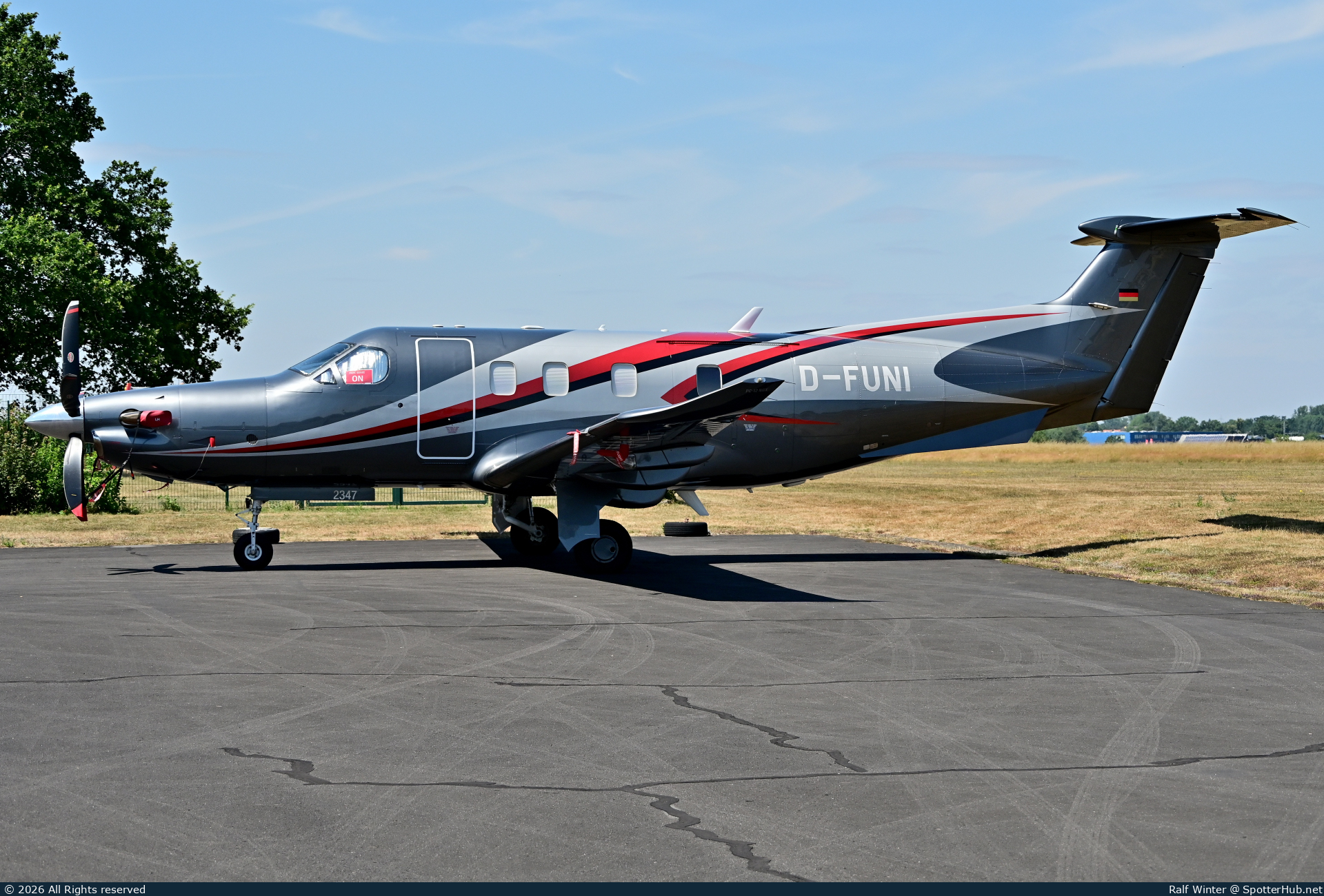 Photo of D-FUNI - Pilatus PC-12 NGX operated by Private