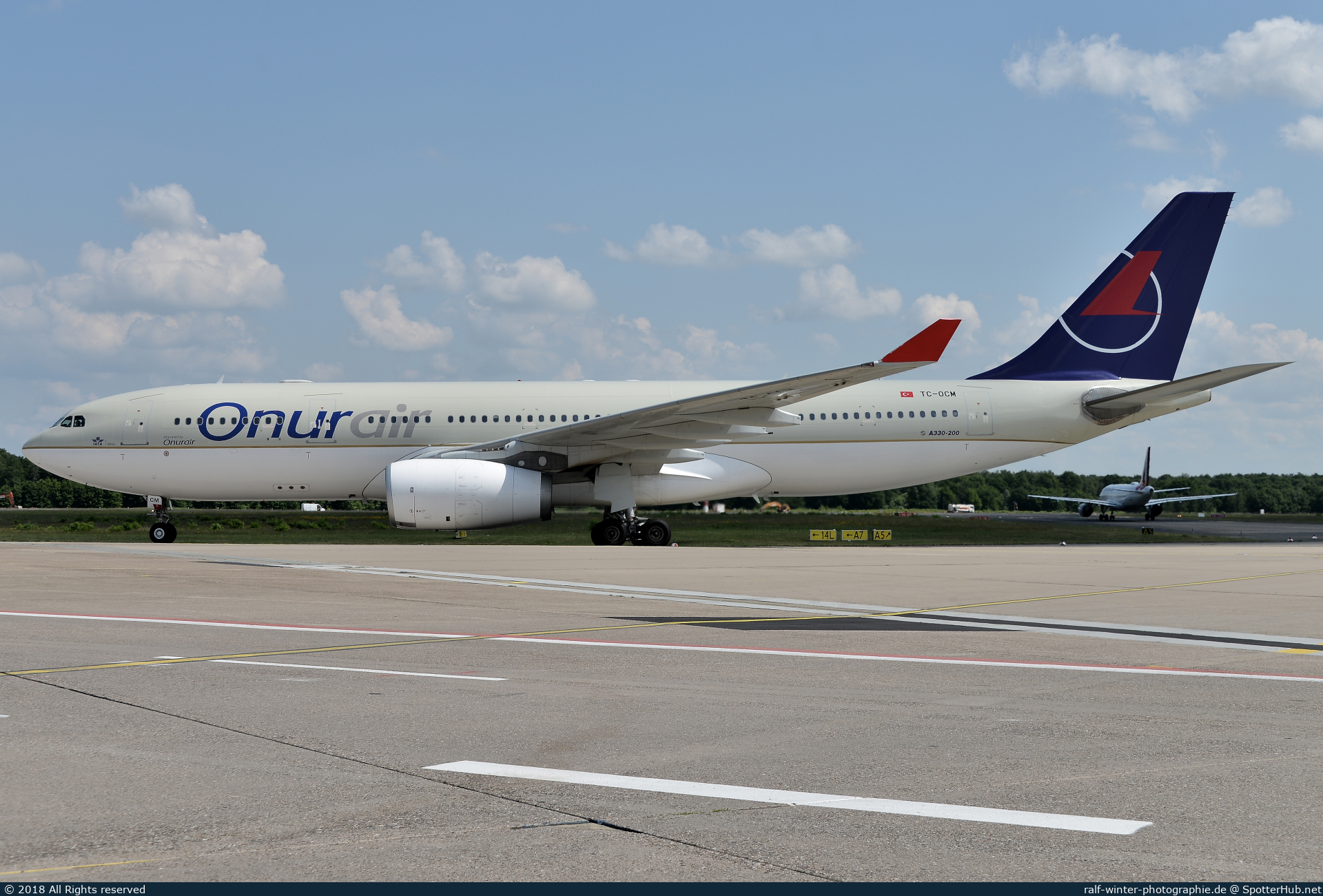 Photo of TC-OCM - Airbus A330-243 operated by Onur Air