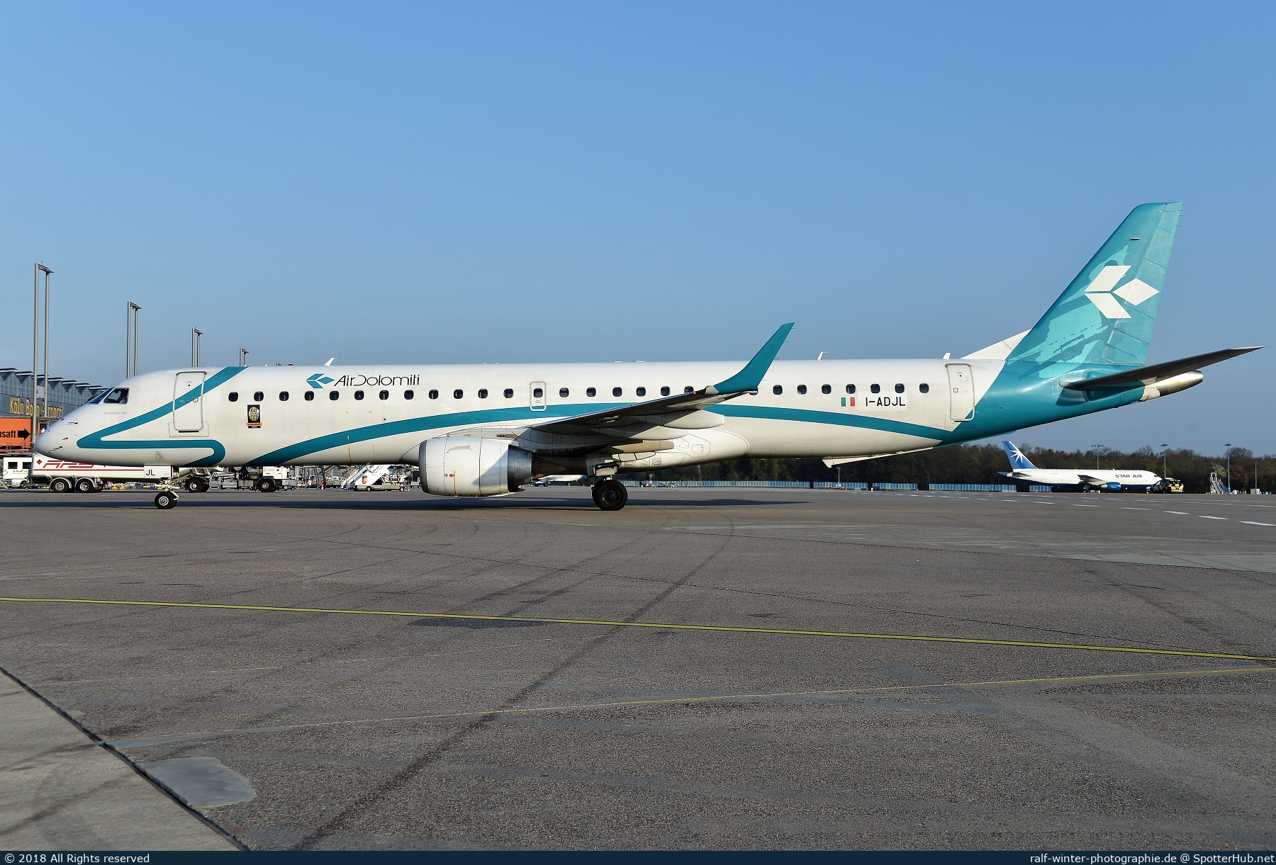 Photo of I-ADJL - Embraer ERJ-195LR operated by Air Dolomiti