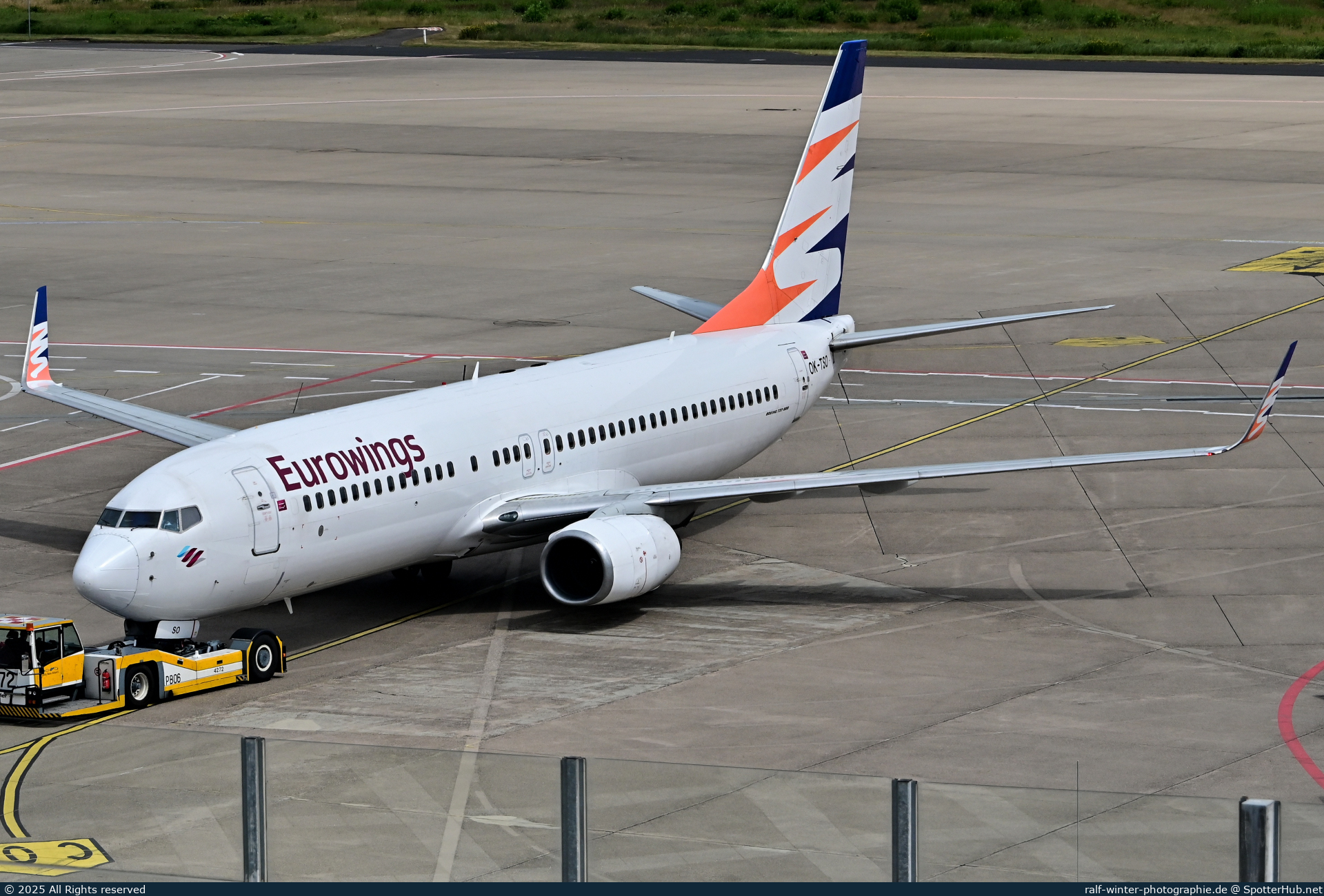 Photo of OK-TSO - Boeing 737-8GQ operated by Eurowings (opb SmartWings)