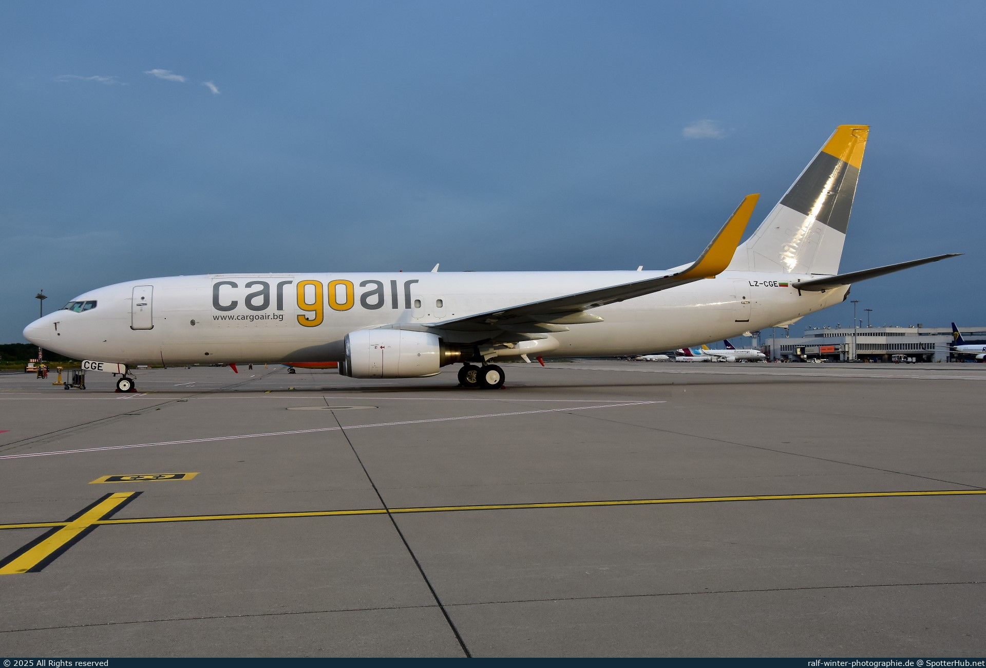 Photo of LZ-CGE - Boeing 737-86J(SF) operated by Cargoair