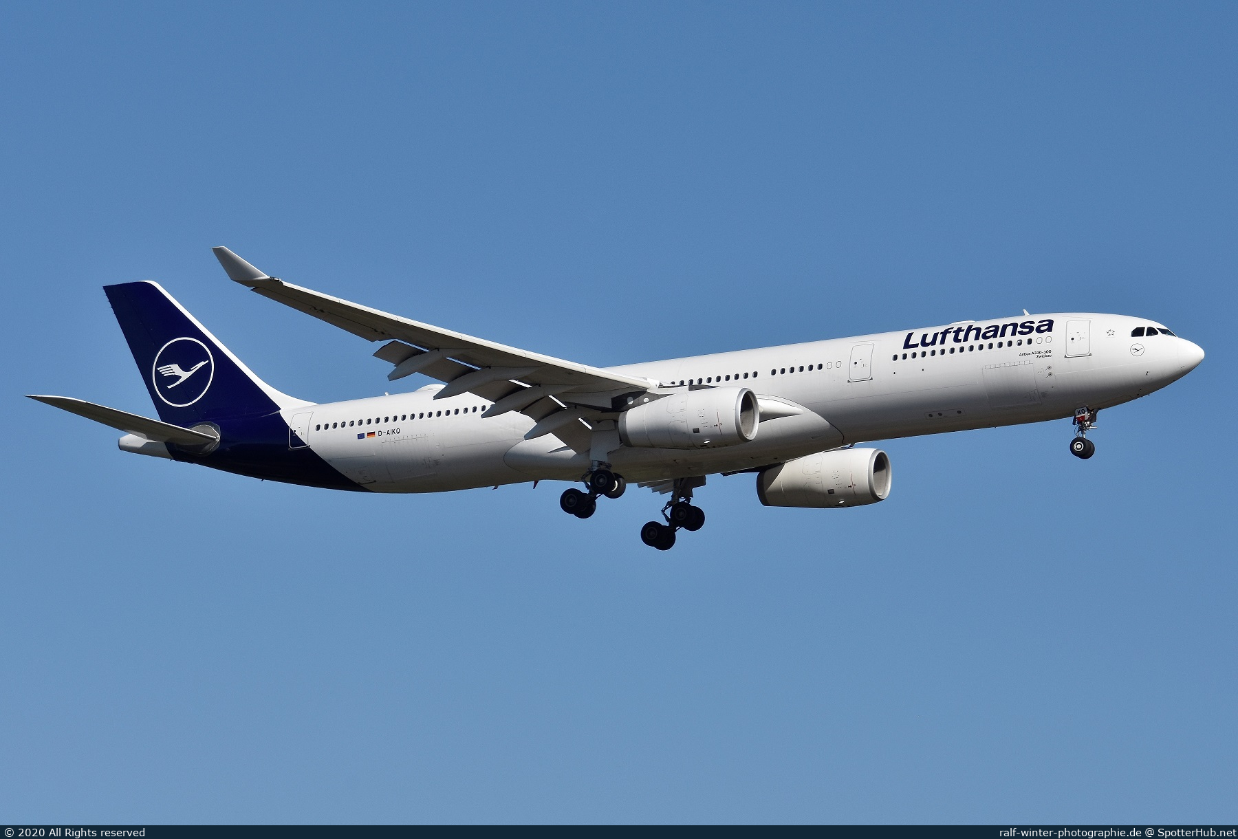 Photo of D-AIKQ - Airbus A330-343 operated by Lufthansa