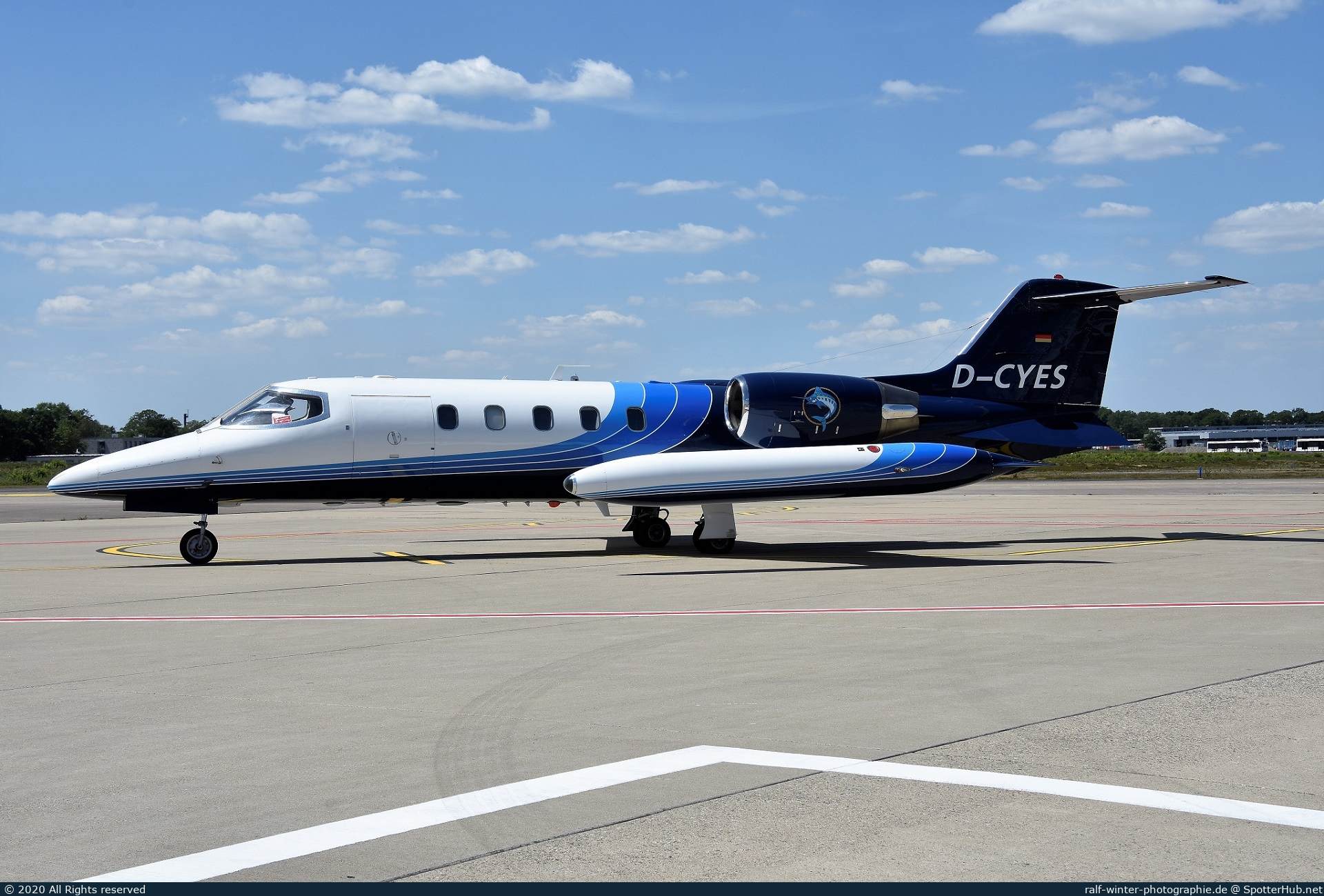 Photo of D-CYES - Bombardier Learjet 35A operated by Unicair
