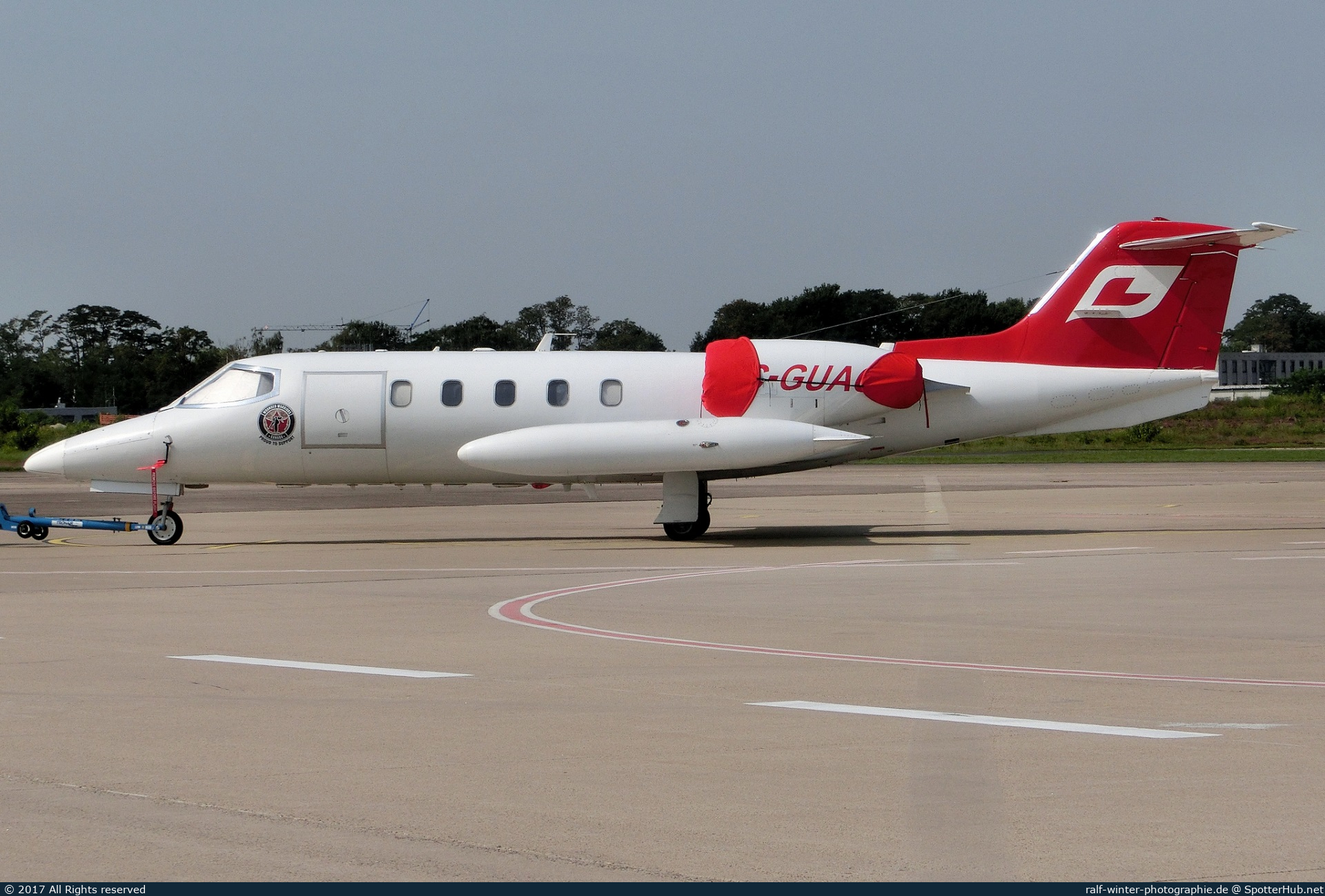Photo of C-GUAC - Bombardier Learjet 35A operated by Fox Flight