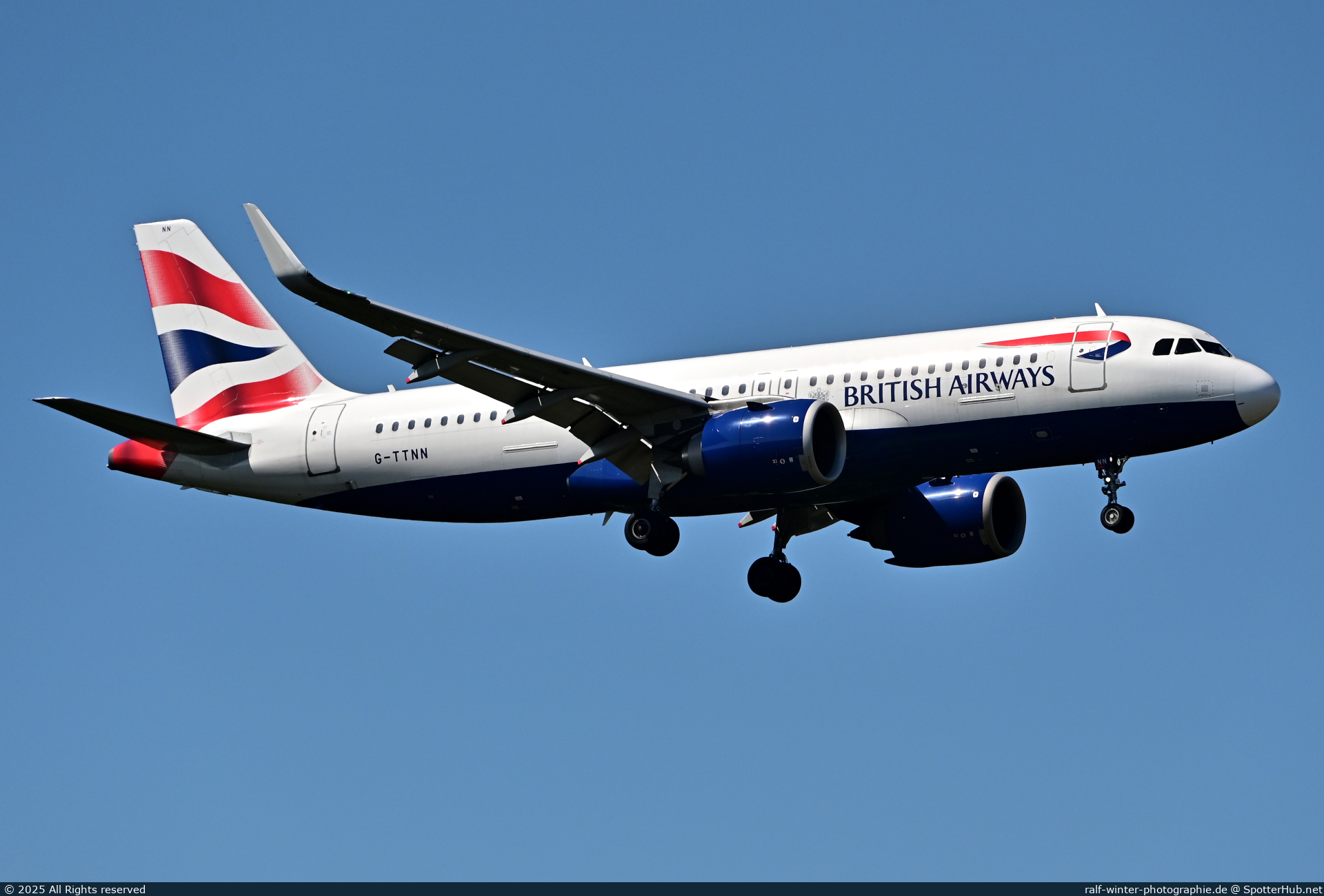 Photo of G-TTNN - Airbus A320-251N operated by British Airways