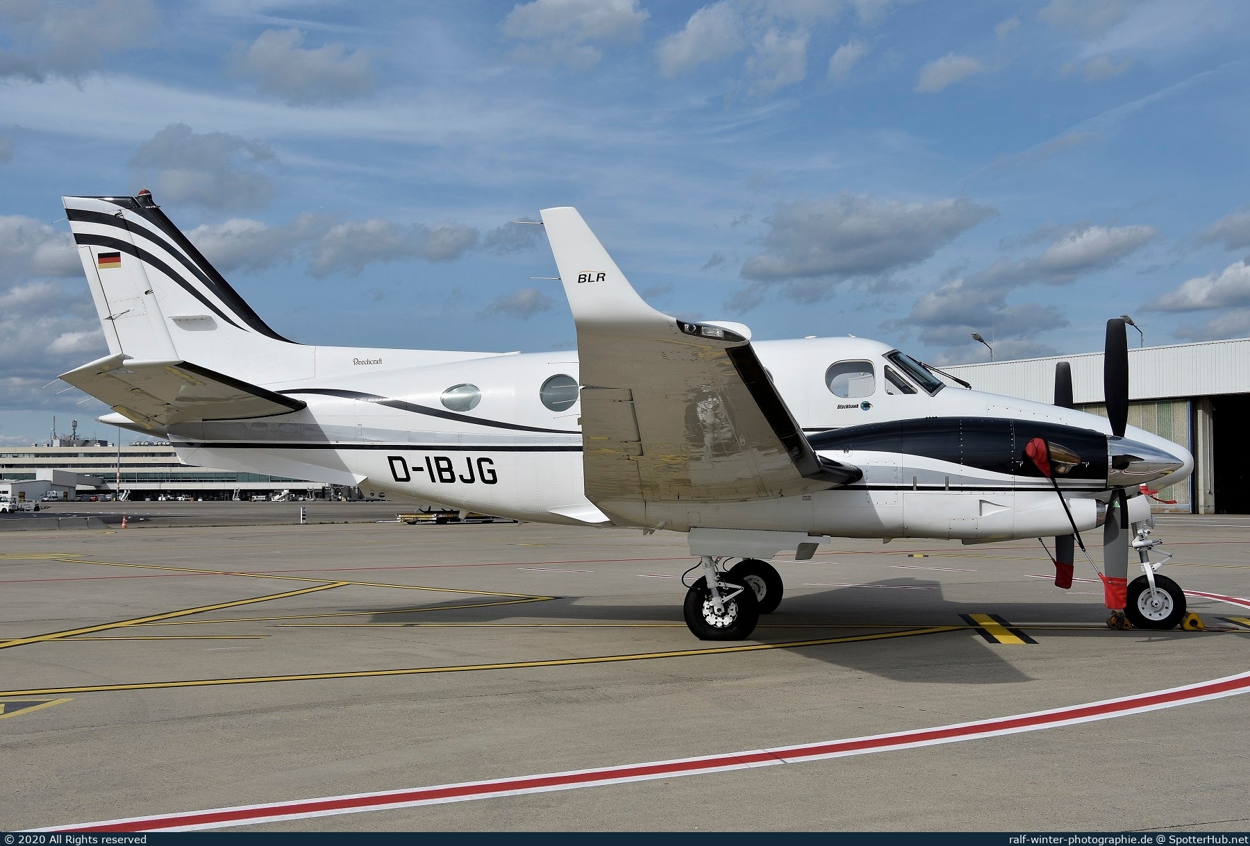 Photo of D-IBJG - Beechcraft C90B King Air operated by Private