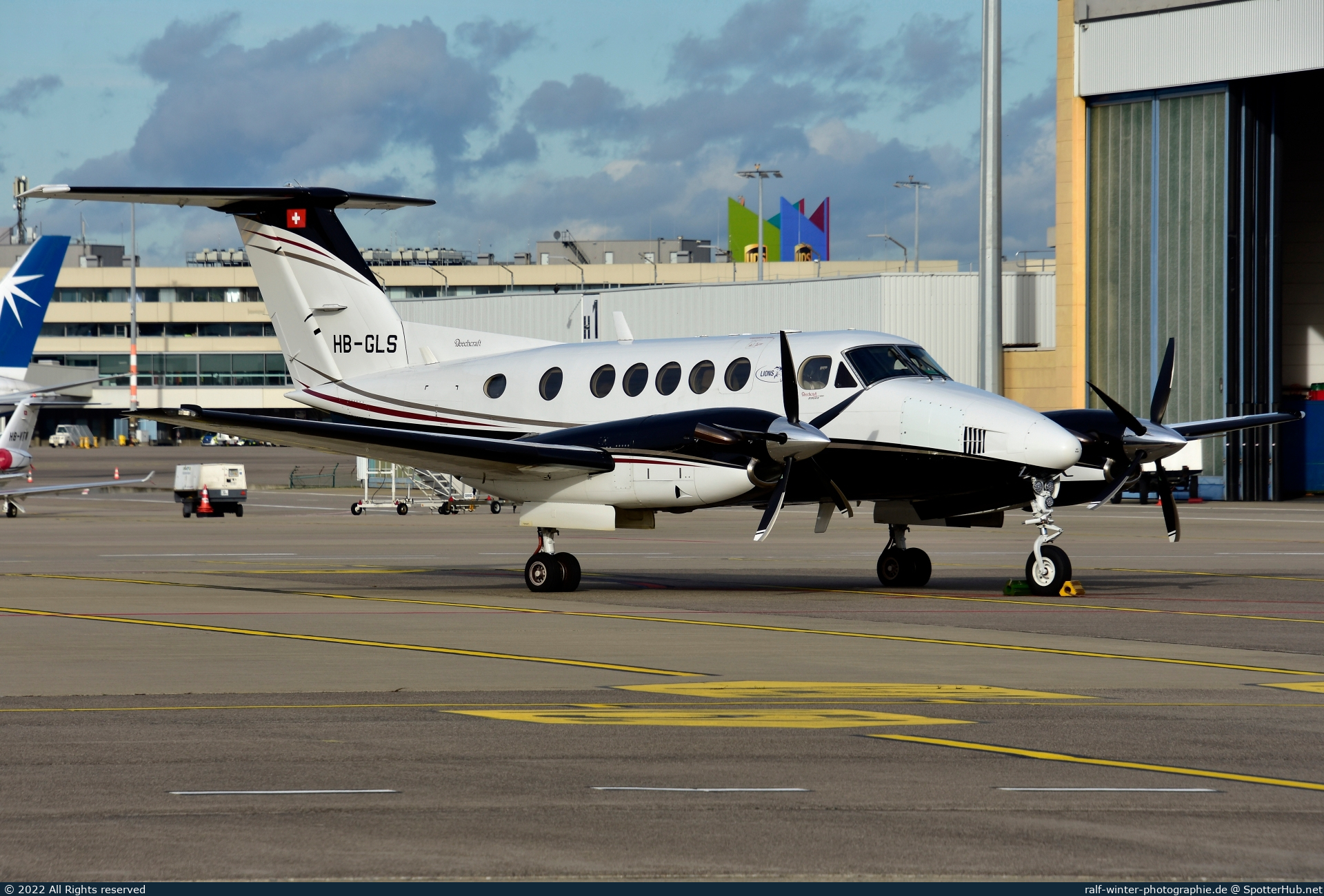 Photo of HB-GLS - Beechcraft B200 Super King Air operated by Lions Air Skymedia