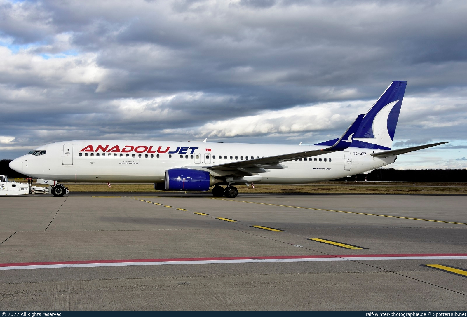 Photo of TC-JZZ - Boeing 737-8KV operated by AnadoluJet