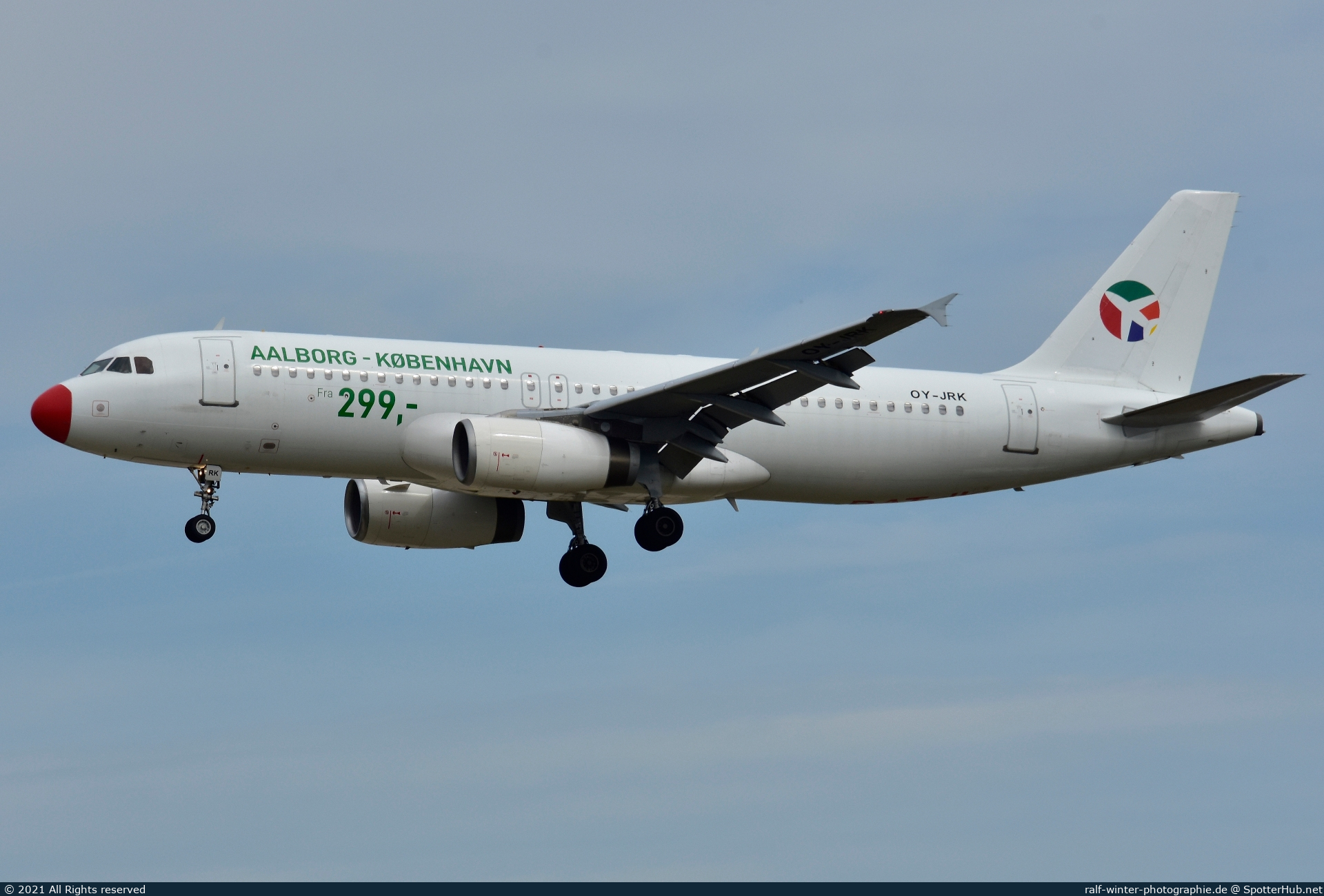 Photo of OY-JRK - Airbus A320-231 operated by DAT Danish Air Transport