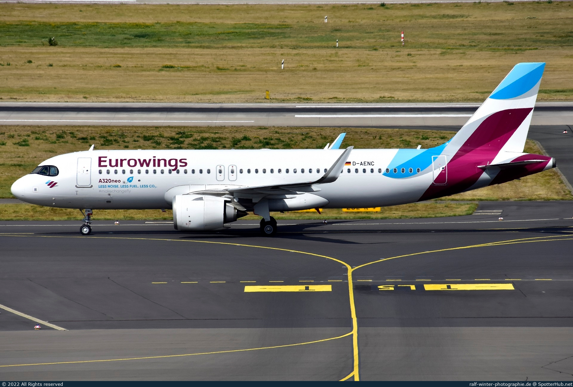 Photo of D-AENC - Airbus A320-251N operated by Eurowings