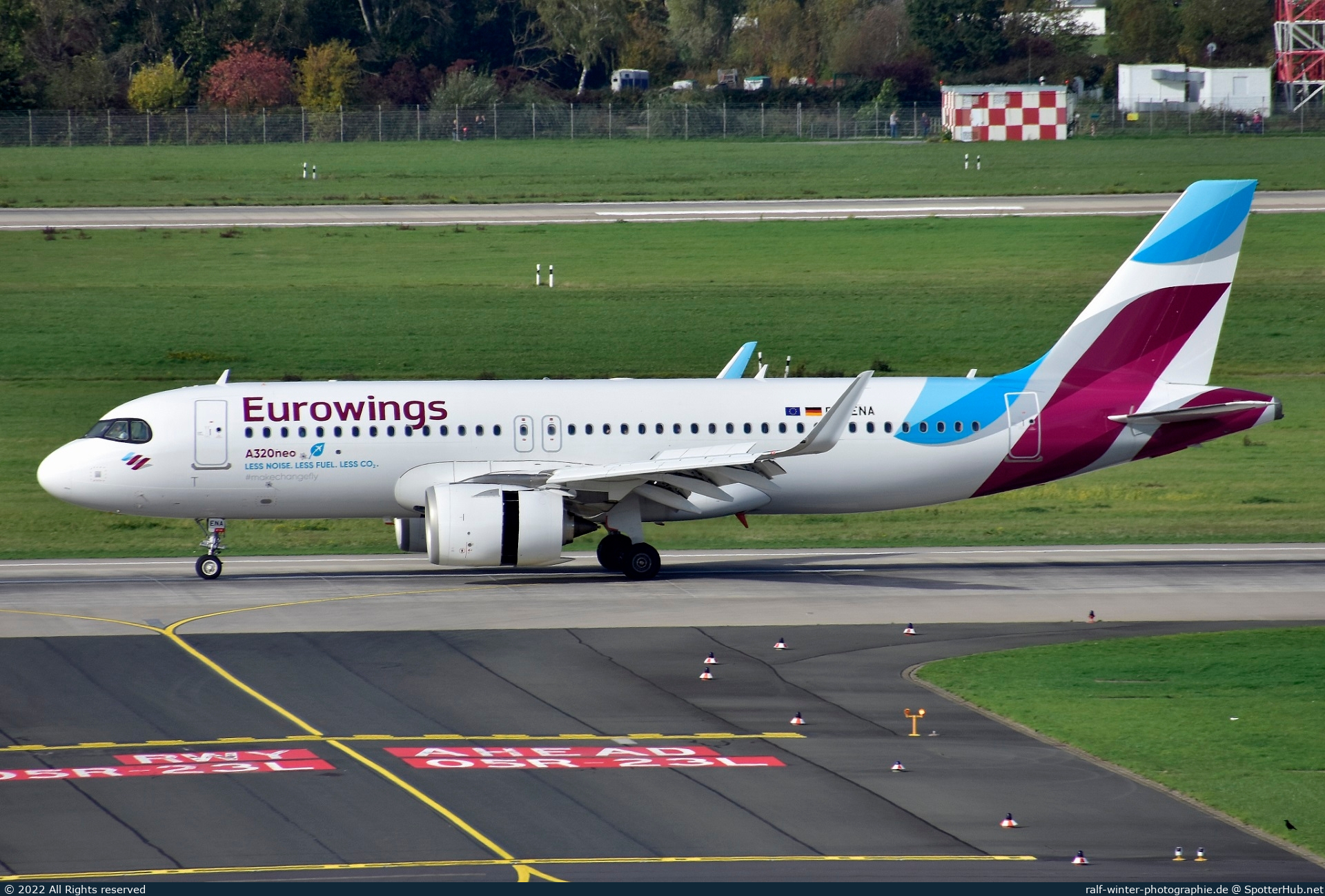 Photo of D-AENA - Airbus A320-251N operated by Eurowings