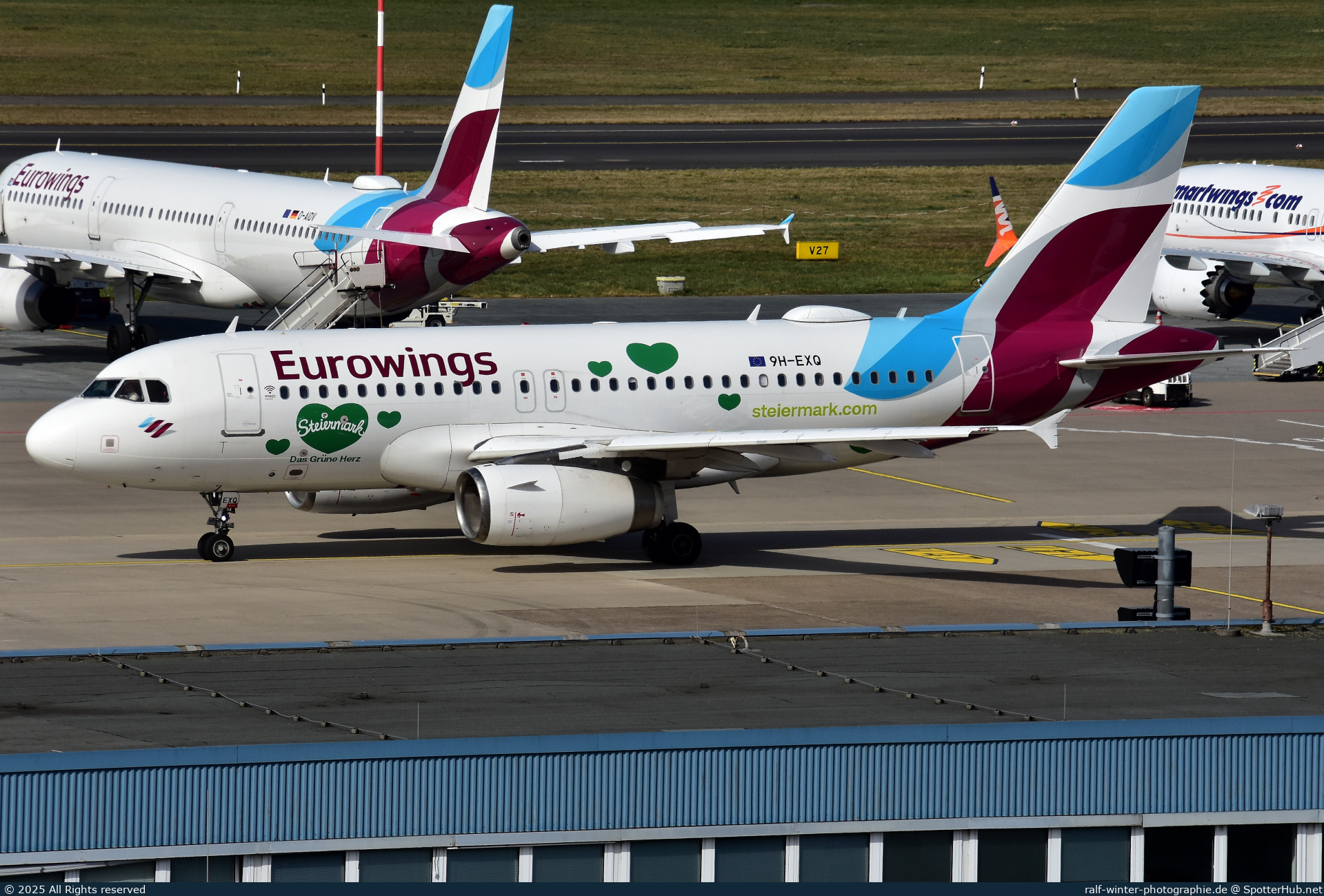 Photo of 9H-EXQ - Airbus A319-132 operated by Eurowings Europe Malta