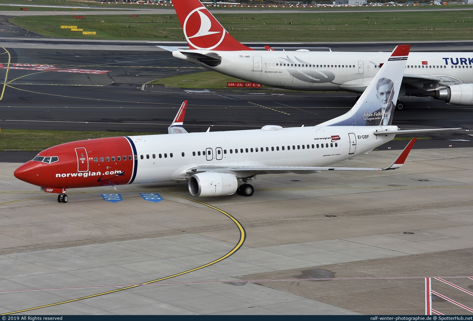 Photo of EI-GBF - Boeing 737-8JP operated by Norwegian Air International