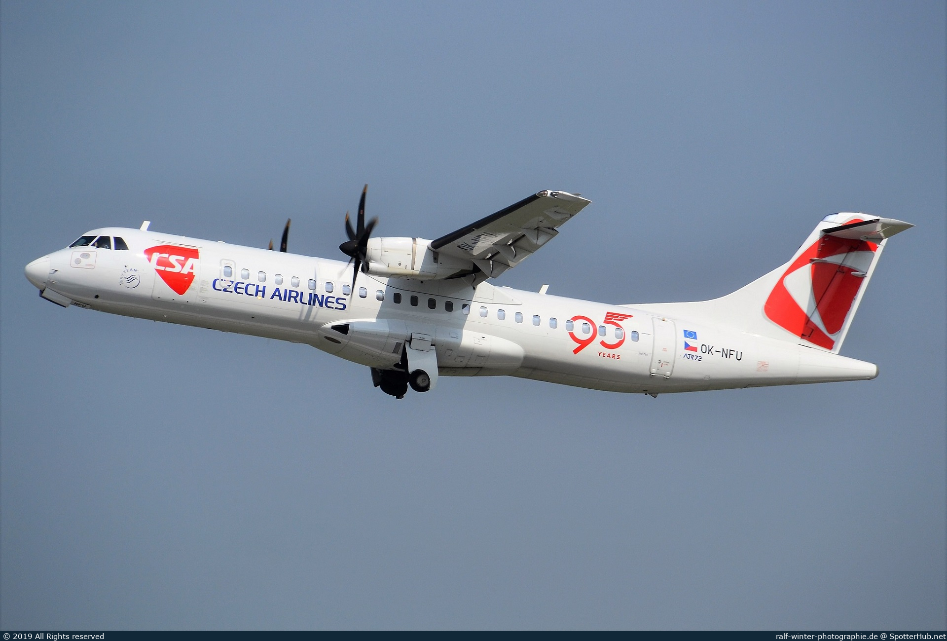 Photo of OK-NFU - ATR 72-500 operated by CSA Czech Airlines