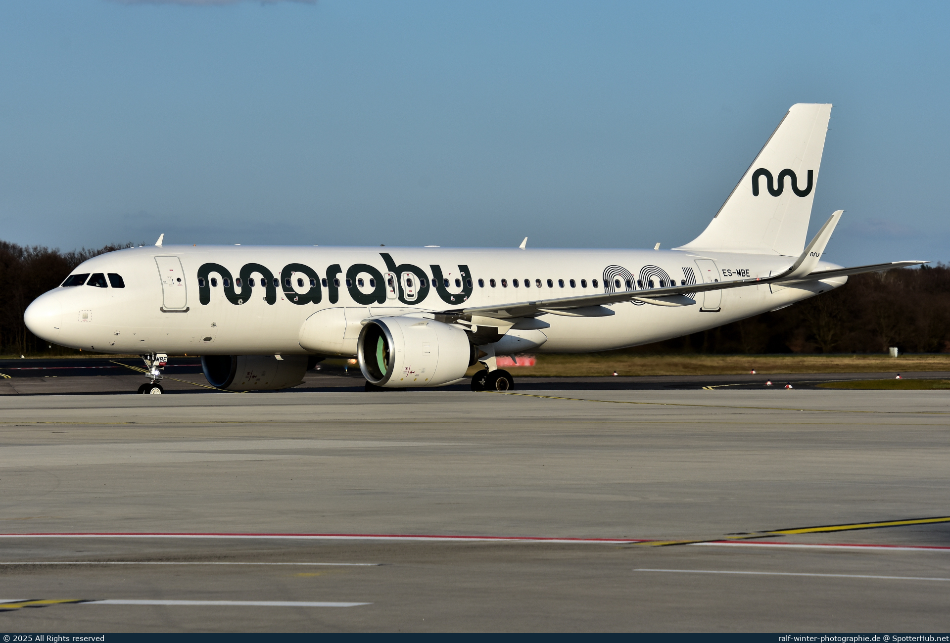 Photo of ES-MBE - Airbus A320-271N operated by Marabu Airlines