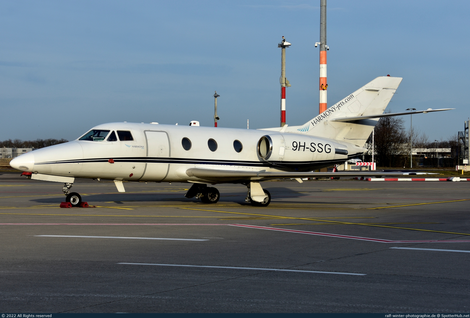 Photo of 9H-SSG - Dassault Falcon 100 operated by Harmony Jets