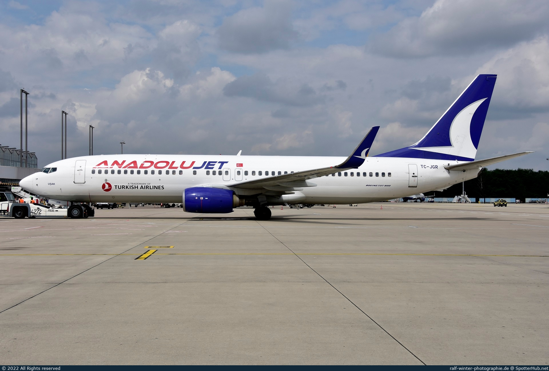 Photo of TC-JGR - Boeing 737-8F2 operated by AnadoluJet