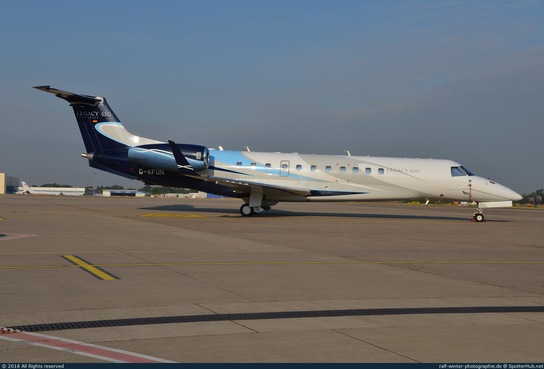 Photo of D-AFUN - Embraer Legacy 650 operated by Air Hamburg