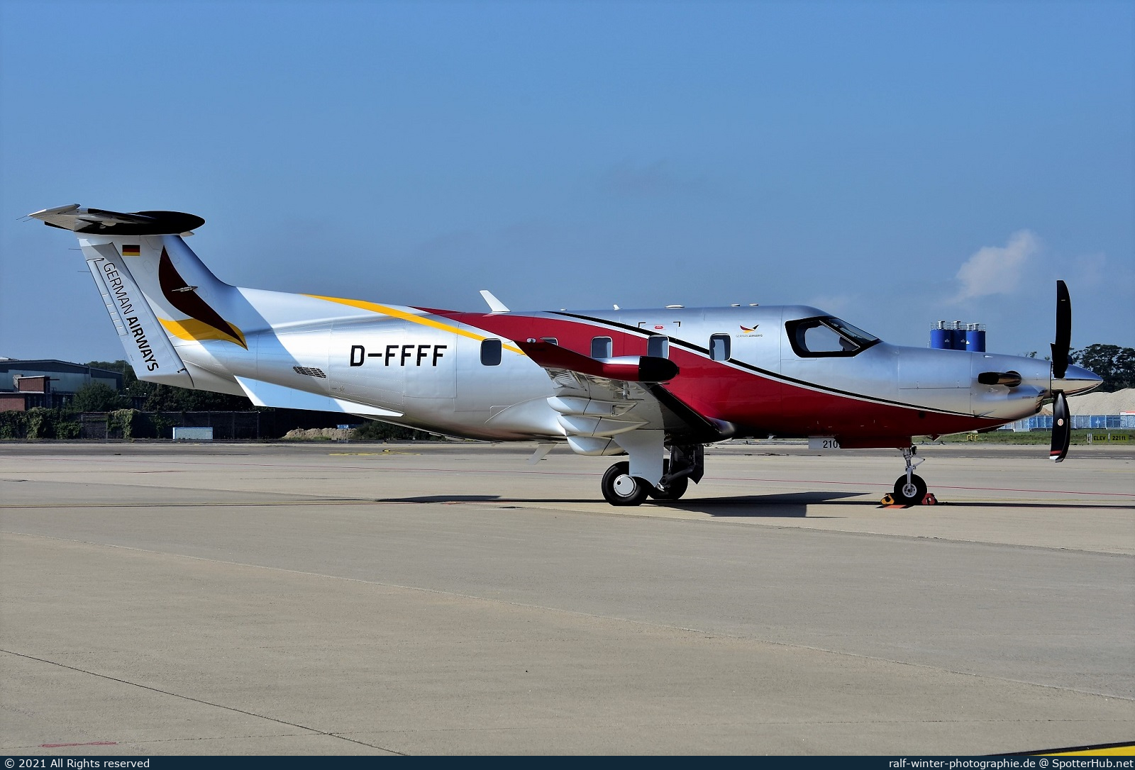 Photo of D-FFFF - Pilatus PC-12 NGX operated by German Airways